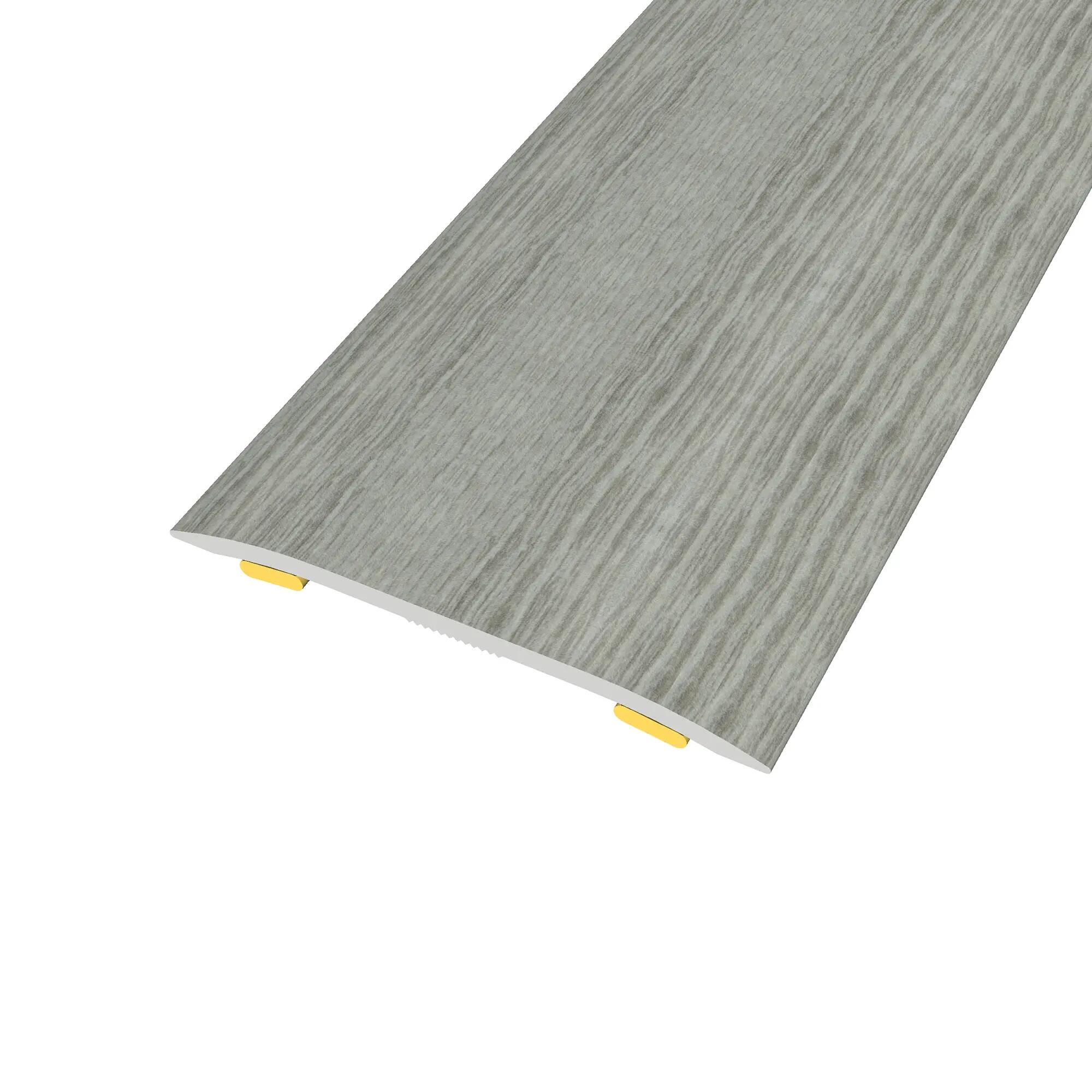 Perfil de dilatación de aluminio gris / plata 90 cm mod012