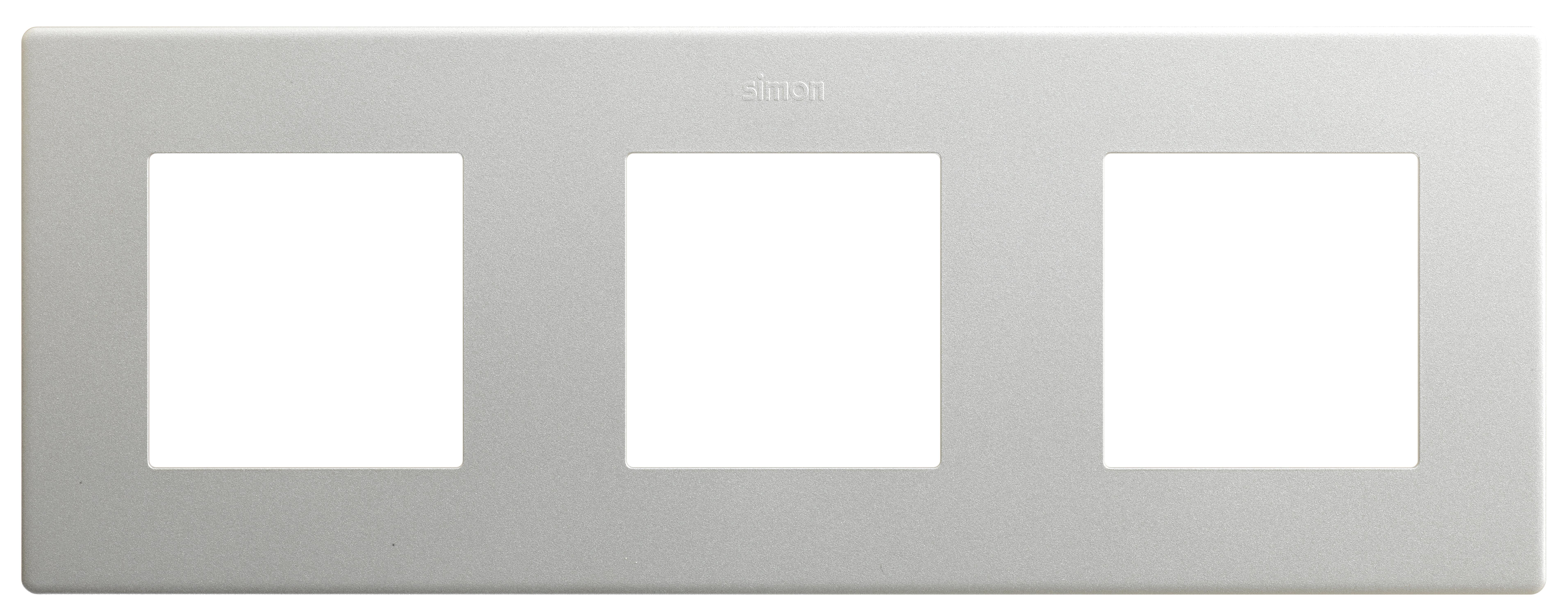 Marco triple simon 270 color plata