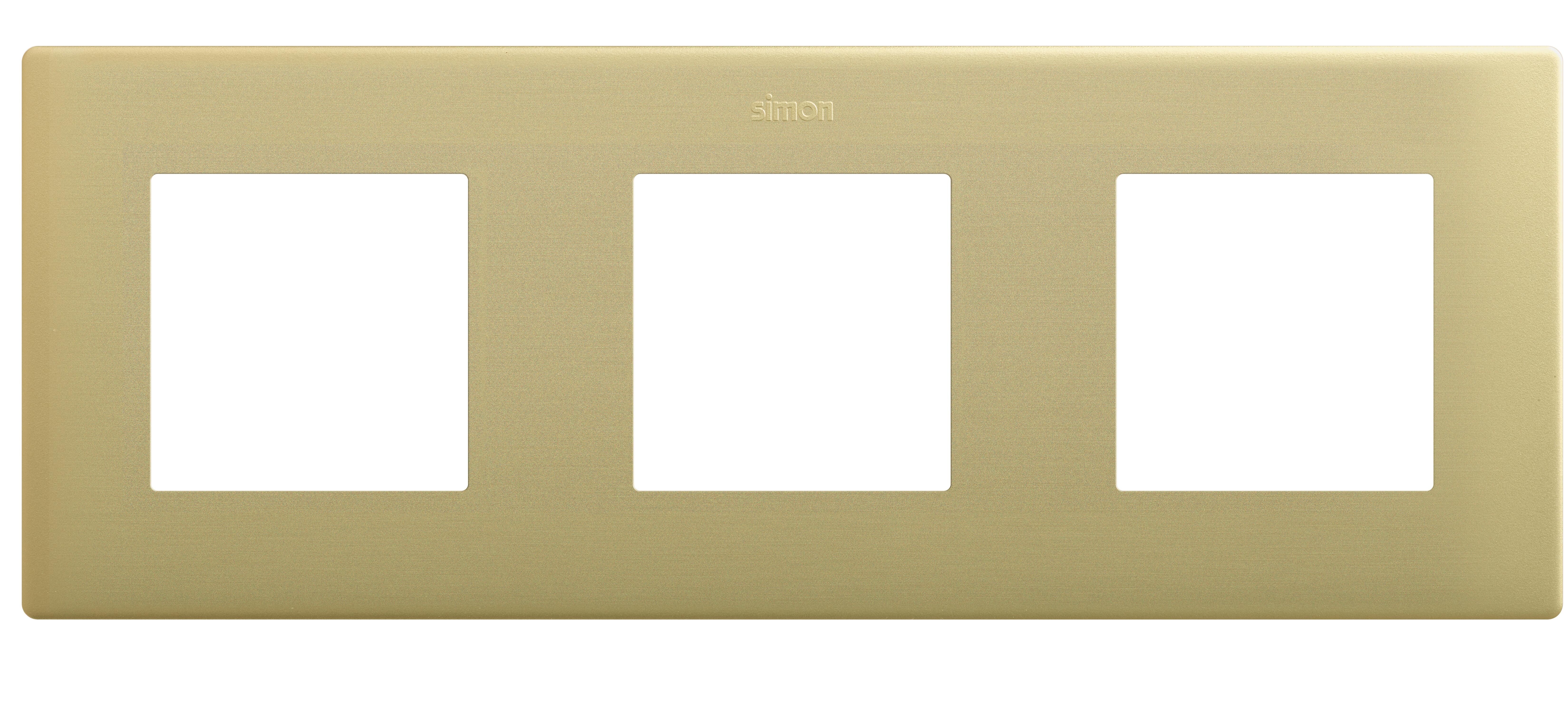 Marco triple simon 270 color bronce
