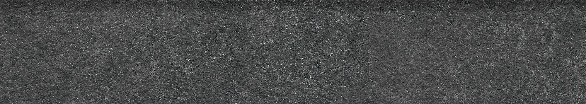 Rodapié gayafores lavik 8x45 cm negro, gris muy intenso