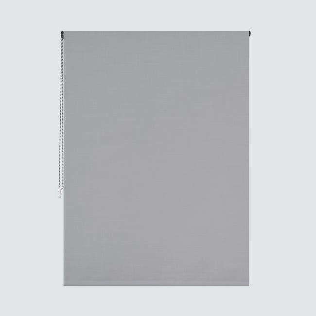 Estor enrollable translúcido Solea gris de 220x220cm