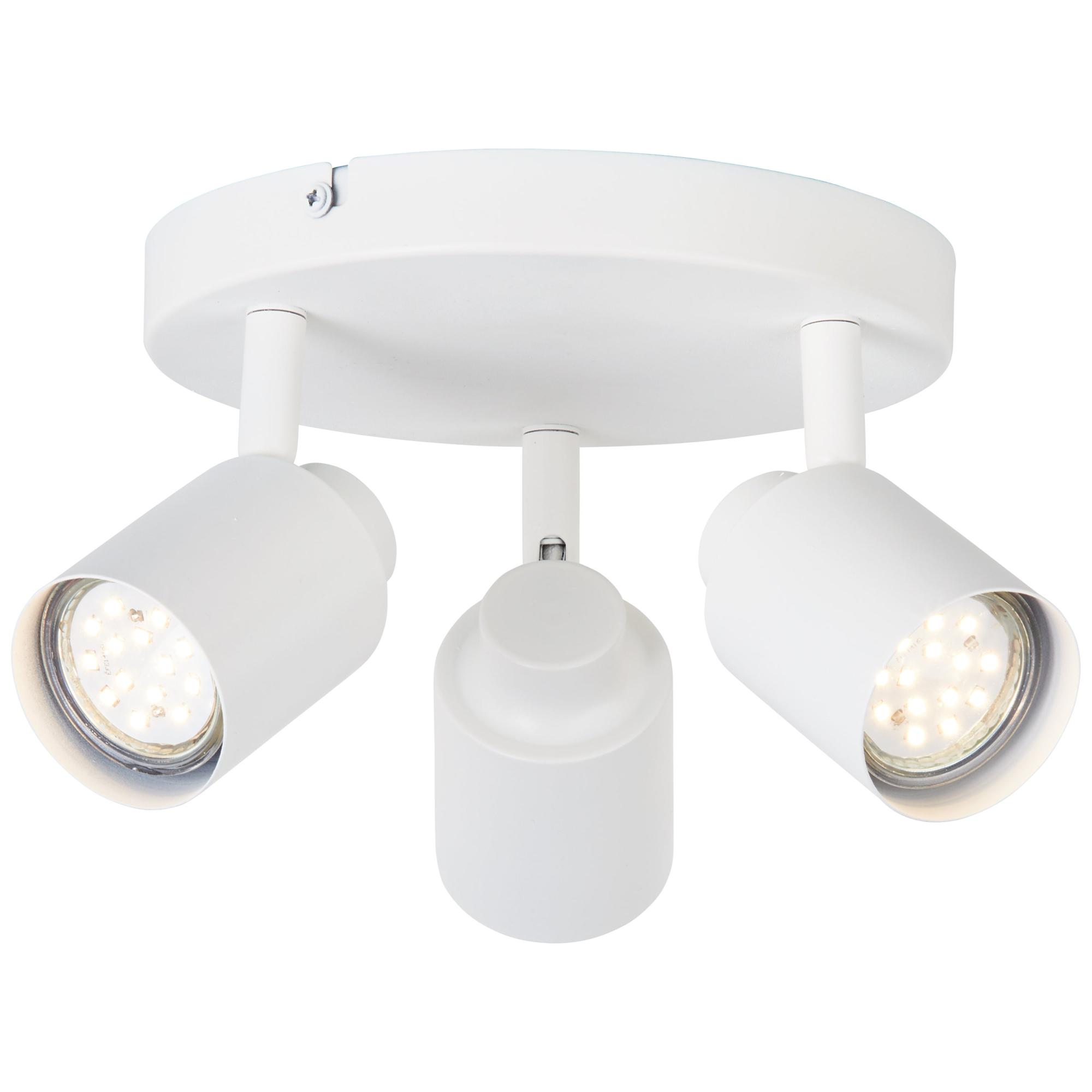 Plafón focos de 3 focos tekla inspire blanco
