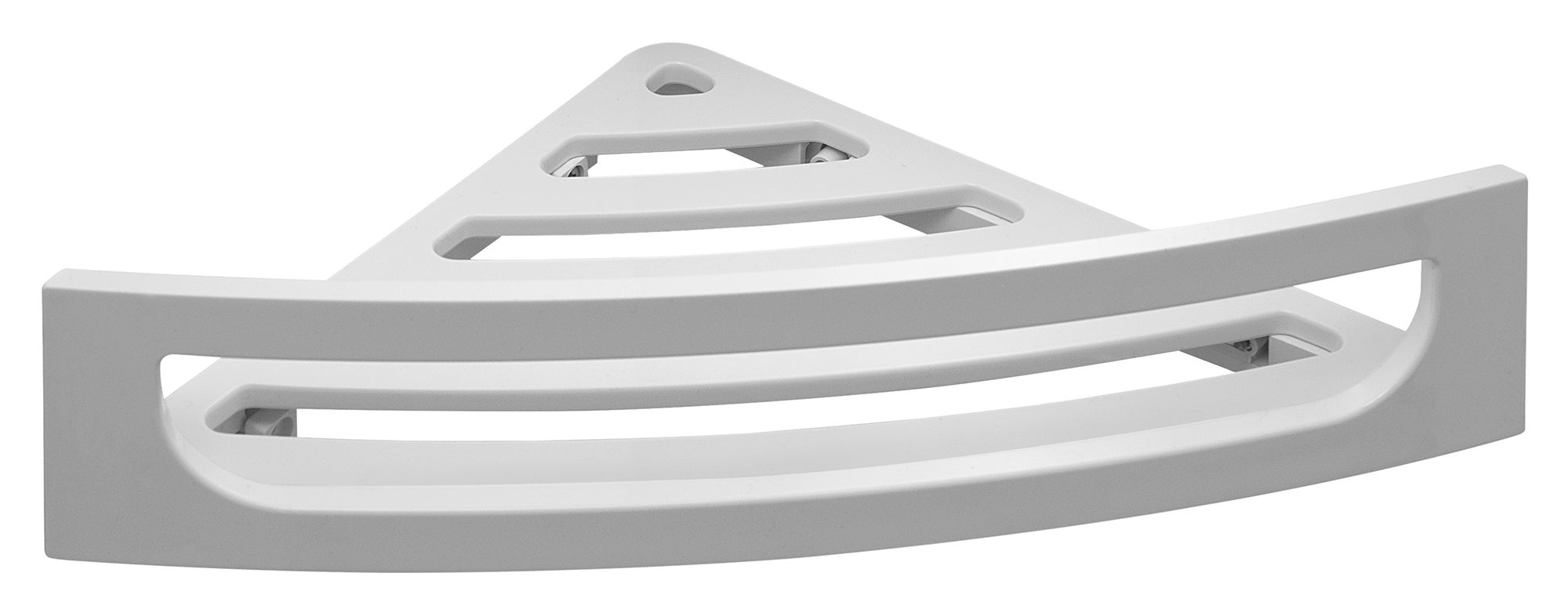 Cesto para ducha clip blanco 23x7.5x23 cm de la marca GEDY