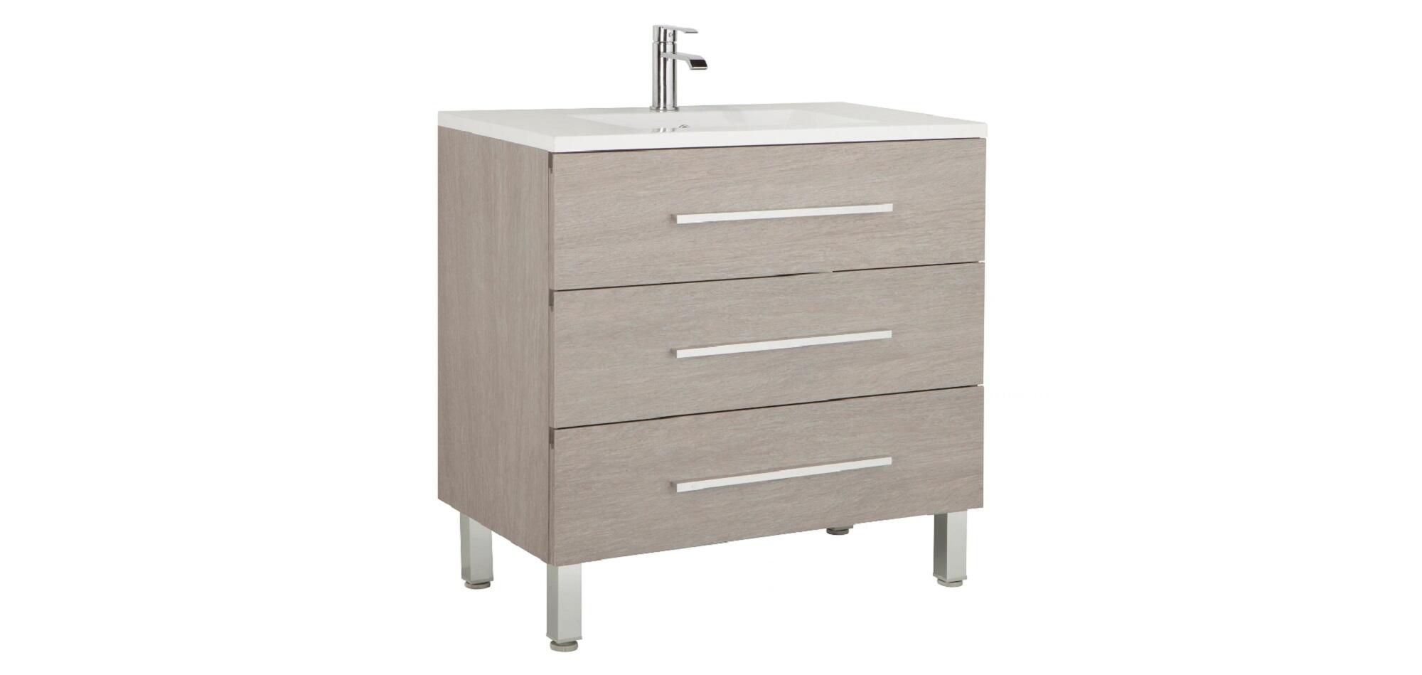 Mueble de baño madrid marrón 50x39 cm