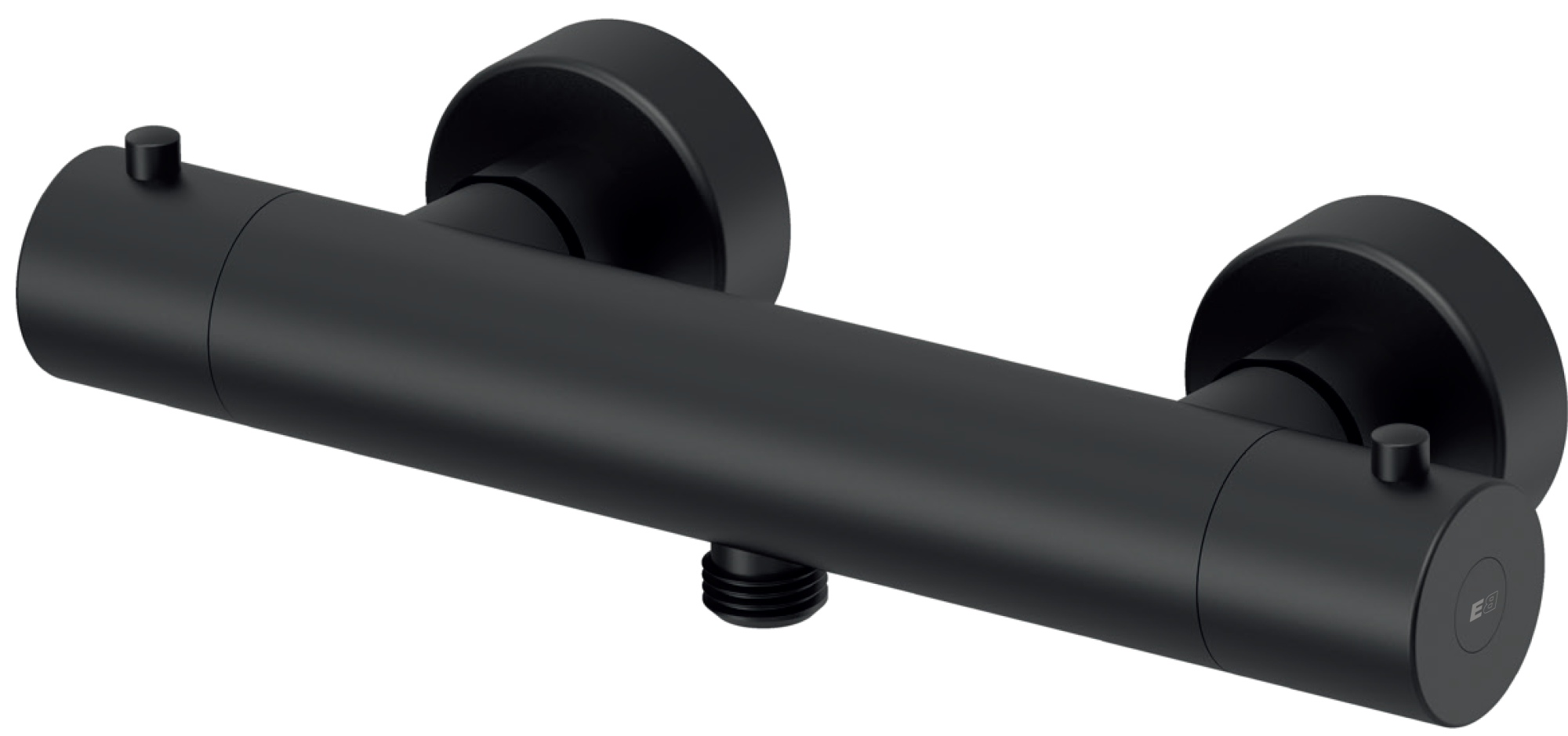 Grifo ducha termostático essebagno envol negro de la marca ESSEBAGNO