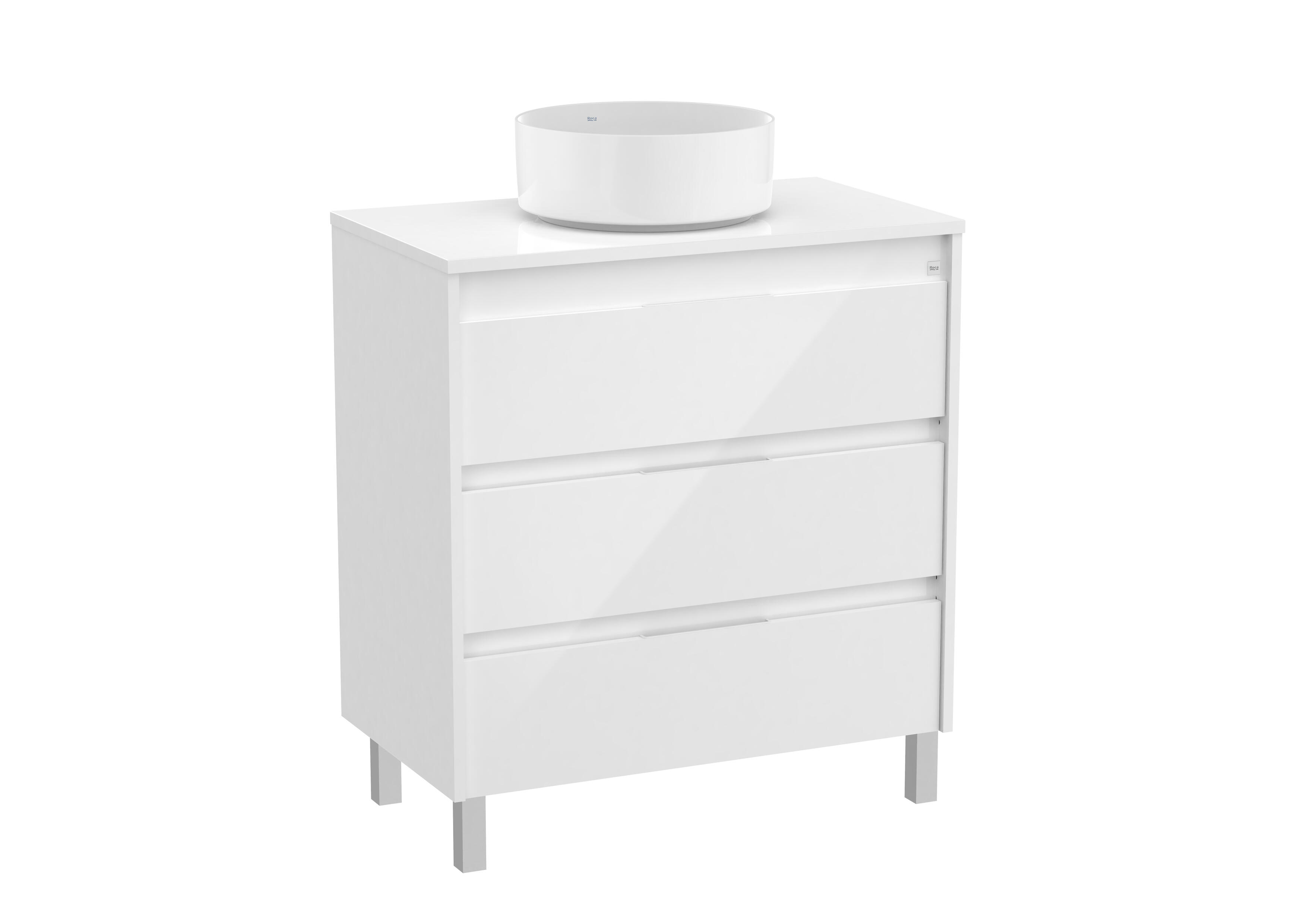 Mueble de baño alpine blanco 81x46 cm