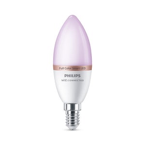 Descubre la bombilla inteligente e14 de colores de Philips