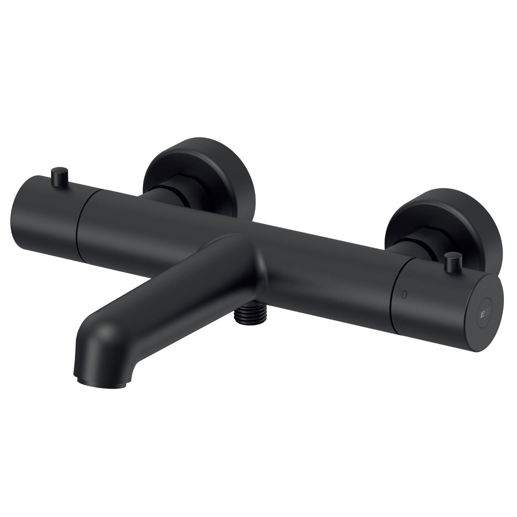 Grifo bañera termostático essebagno envol negro de la marca ESSEBAGNO
