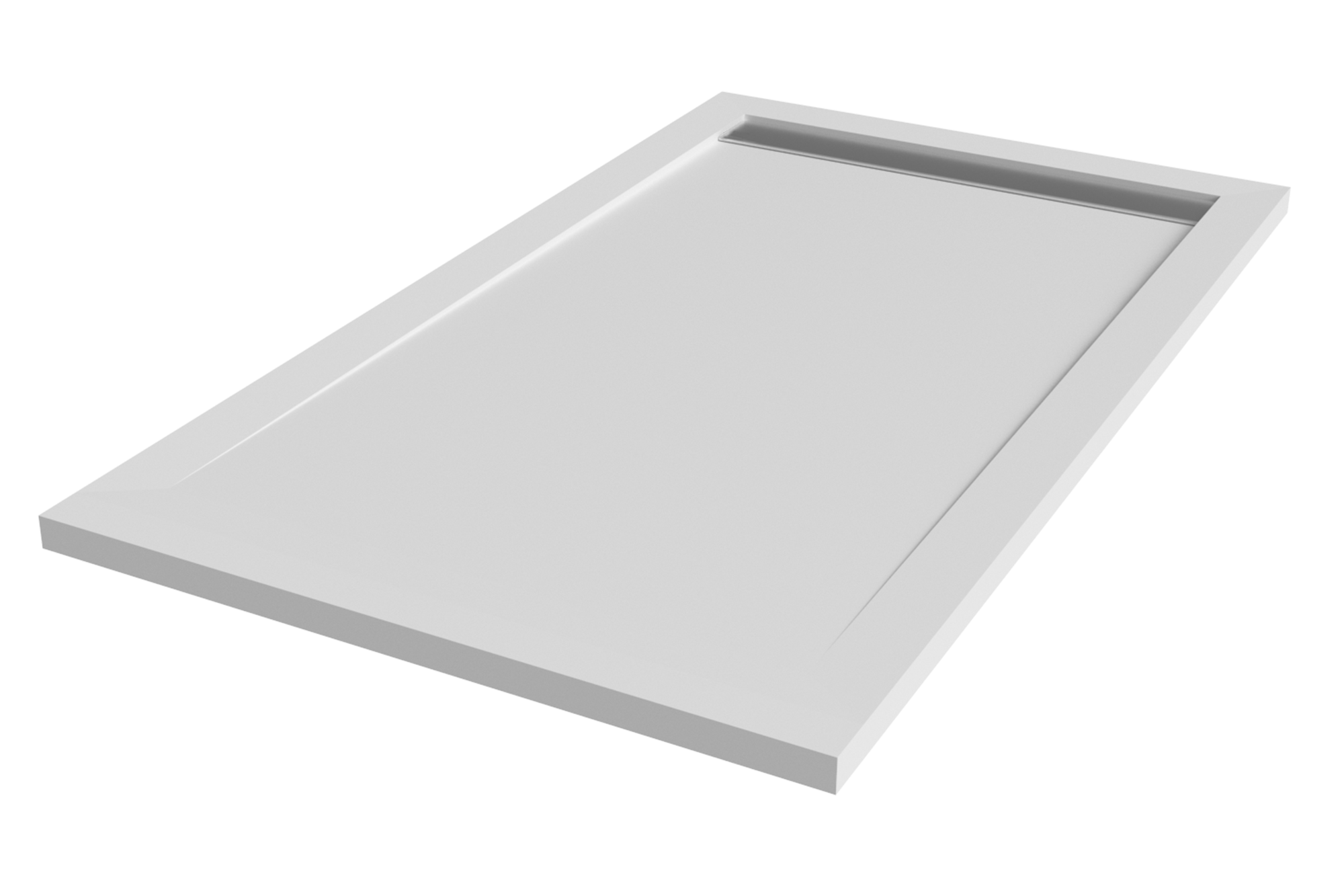 Plato de ducha kaliso 160x90 cm blanco