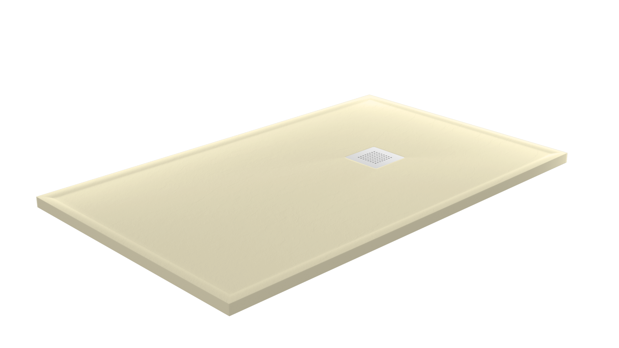 Plato de ducha pierre 120x70 cm beige de la marca Sin marca