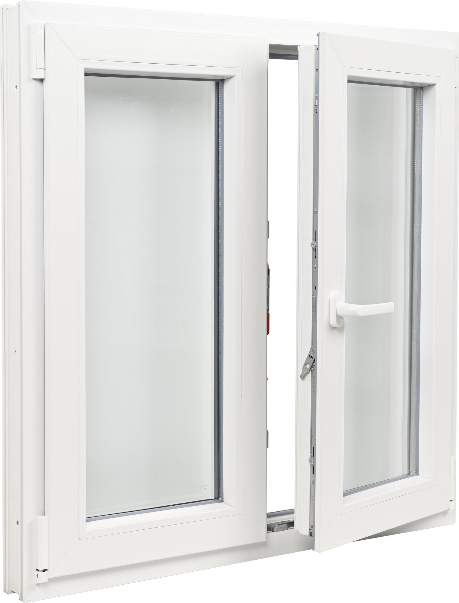 Ventana pvc artens blanca oscilobatiente 100x100 cm de la marca ARTENS