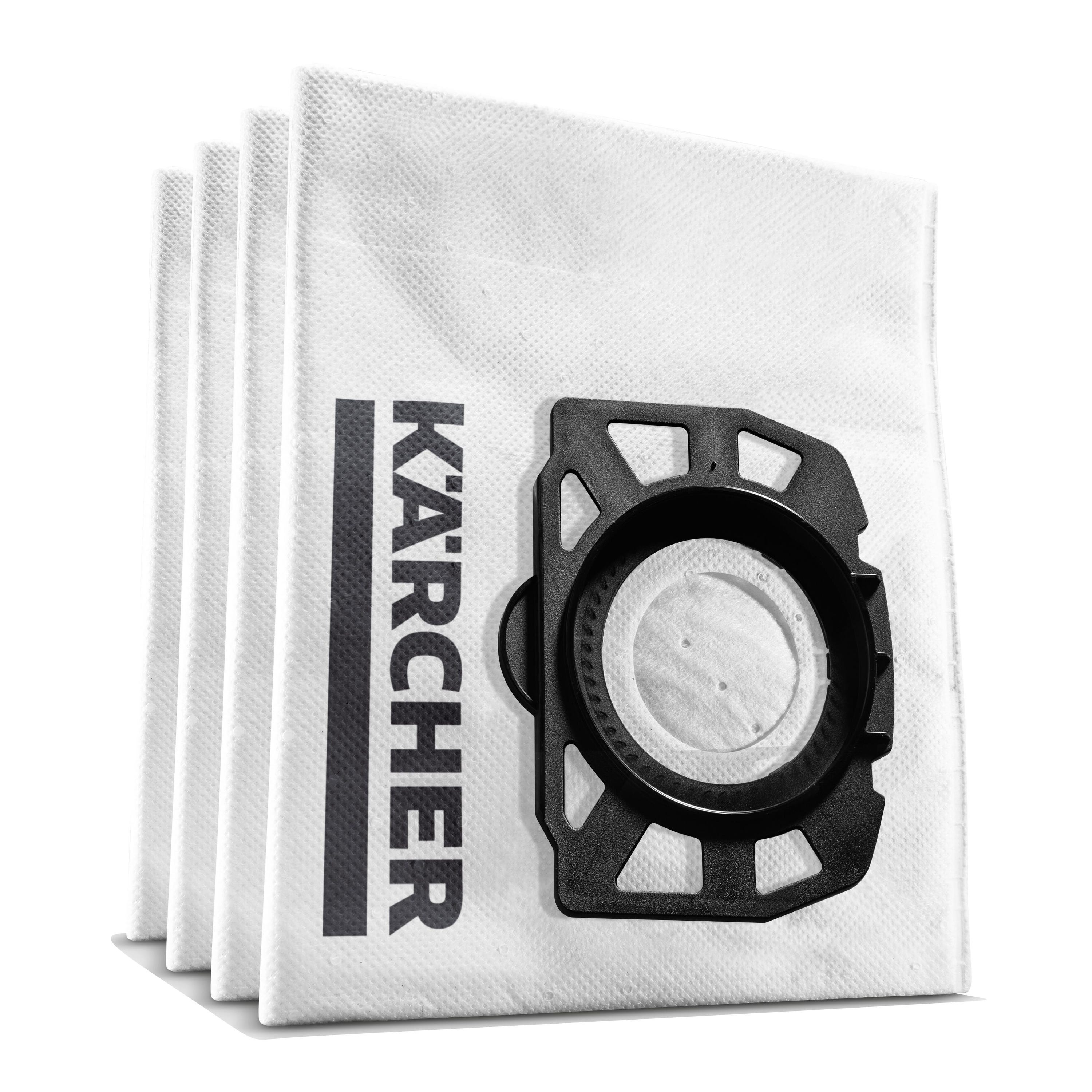 5 Bolsas de filtro de papel para aspiradora Karcher