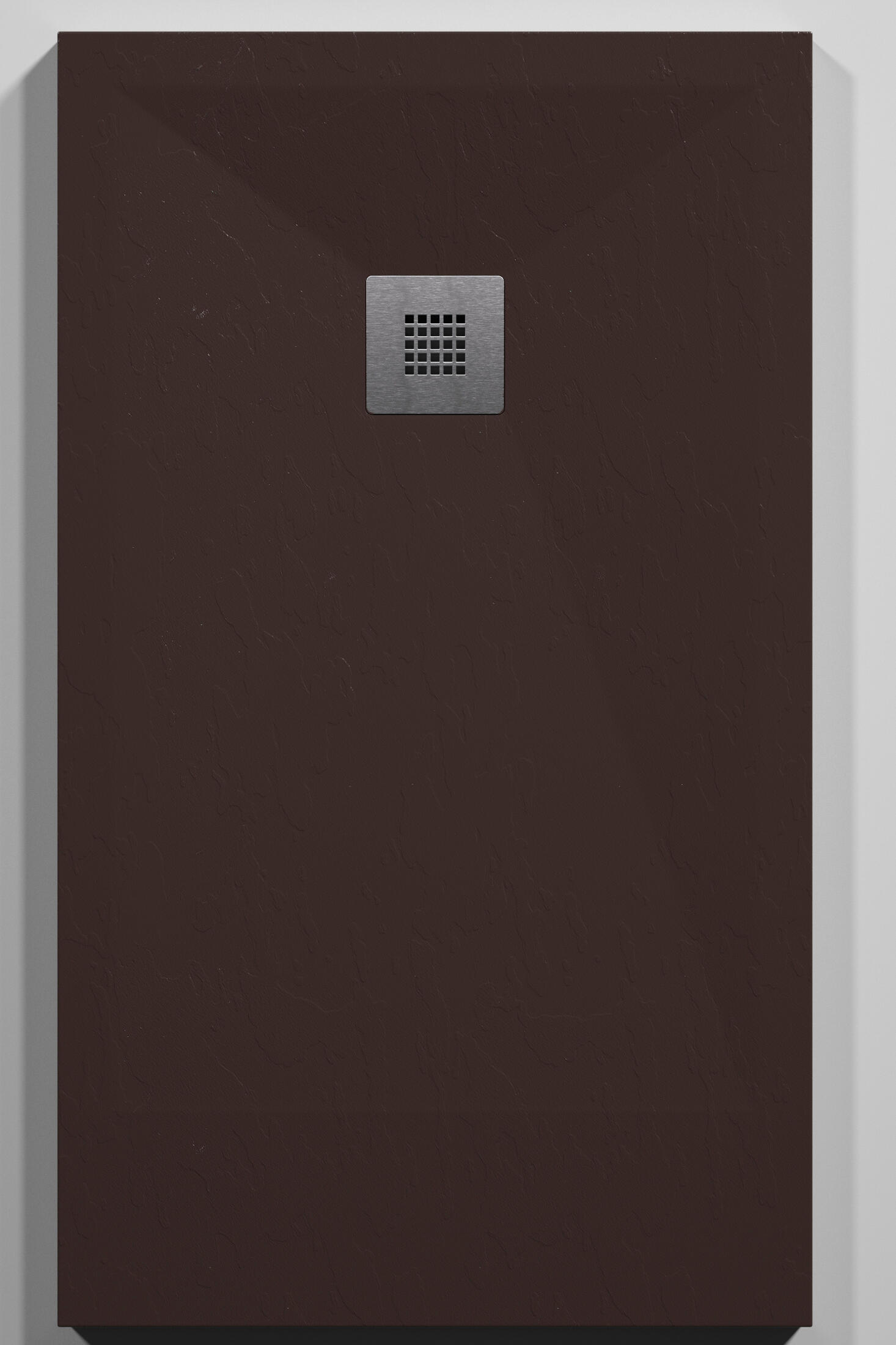 Plato de ducha play 90x70 cm marrón chocolate de la marca DUPLACH