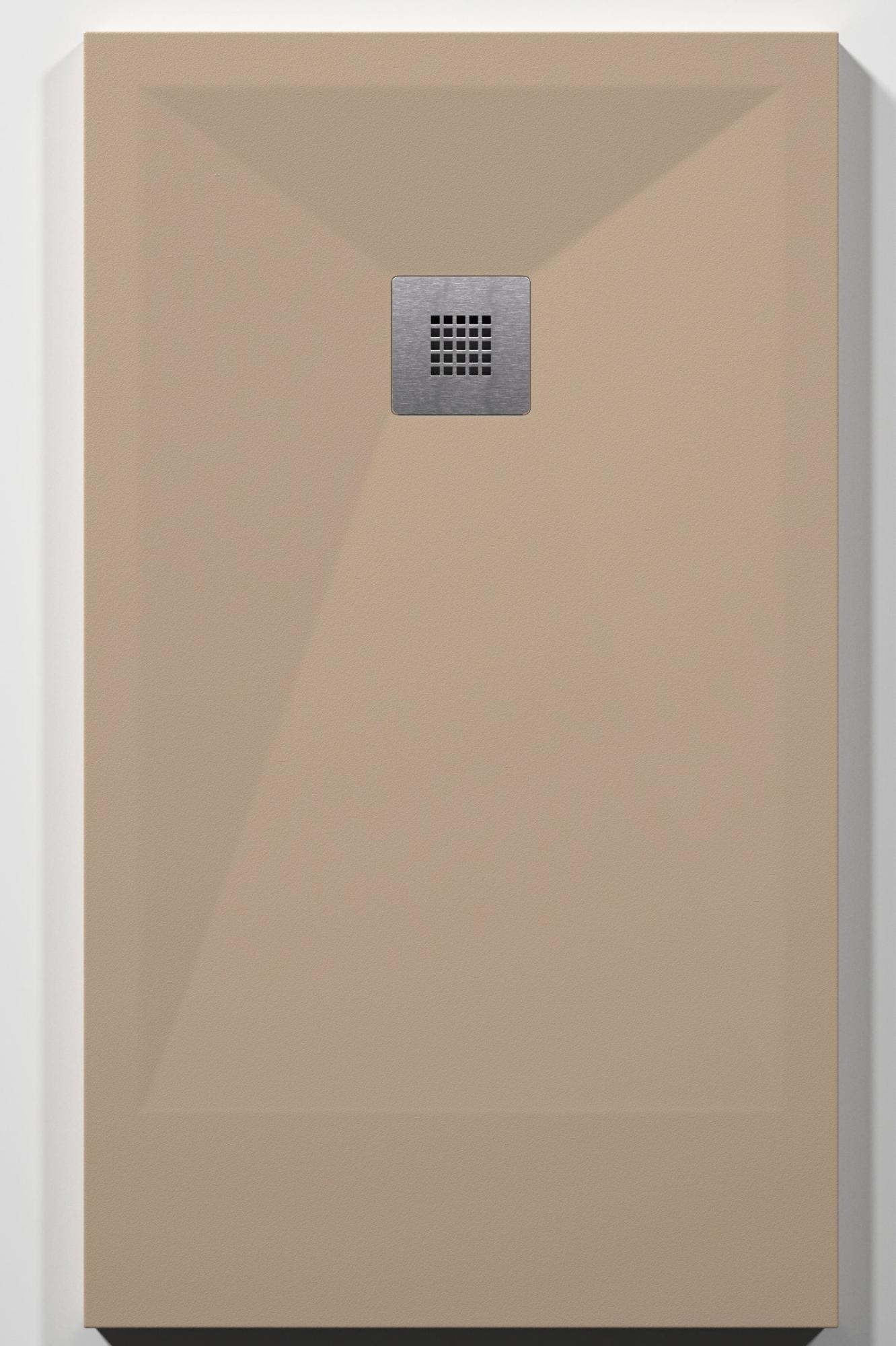 Plato de ducha play 100x85 cm moka
