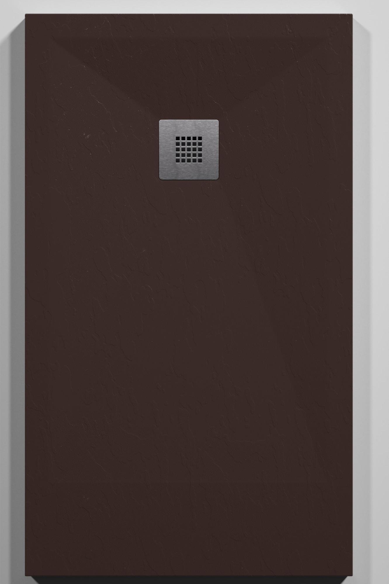 Plato de ducha play 160x70 cm marrón chocolate de la marca DUPLACH