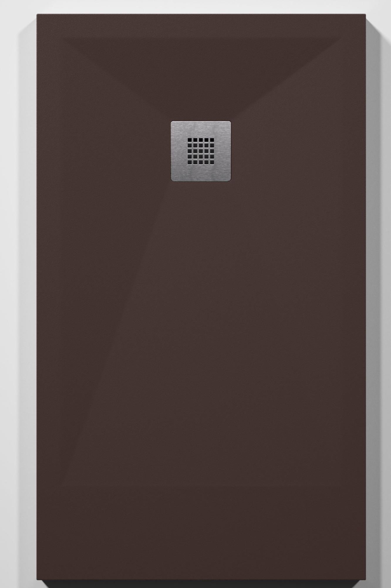 Plato de ducha play 150x85 cm marrón chocolate de la marca DUPLACH Plato de ducha play 150x85 cm marrón chocolate de la marca DUPLACH