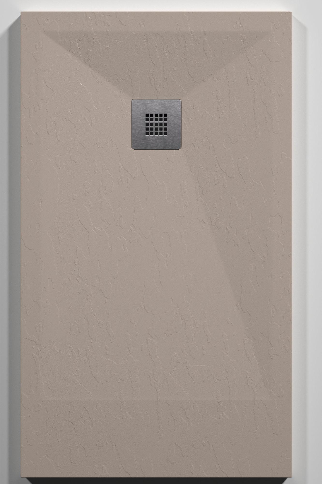 Plato de ducha play 160x90 cm arena
