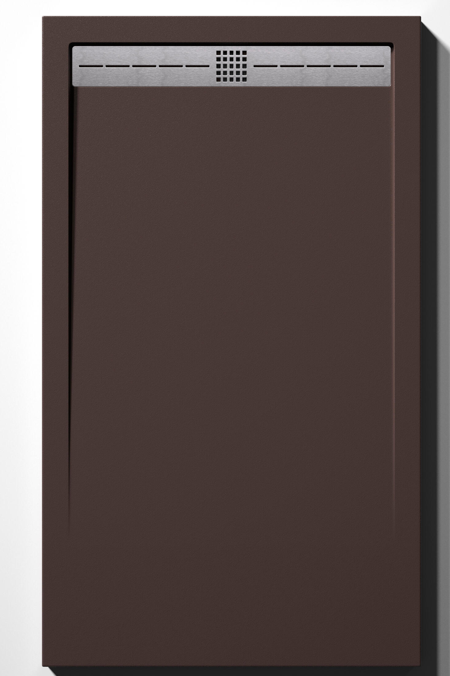 Plato de ducha cool 120x70 cm marrón chocolate de la marca DUPLACH