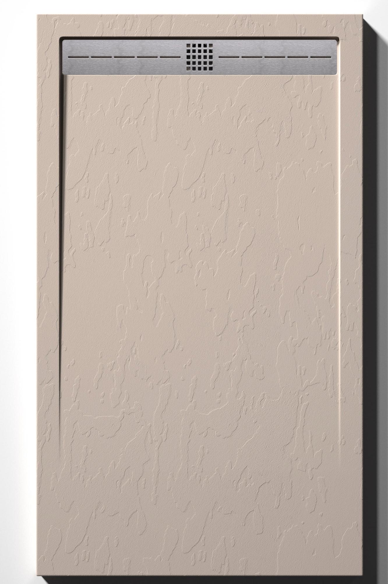 Plato de ducha cool 160x90 cm arena