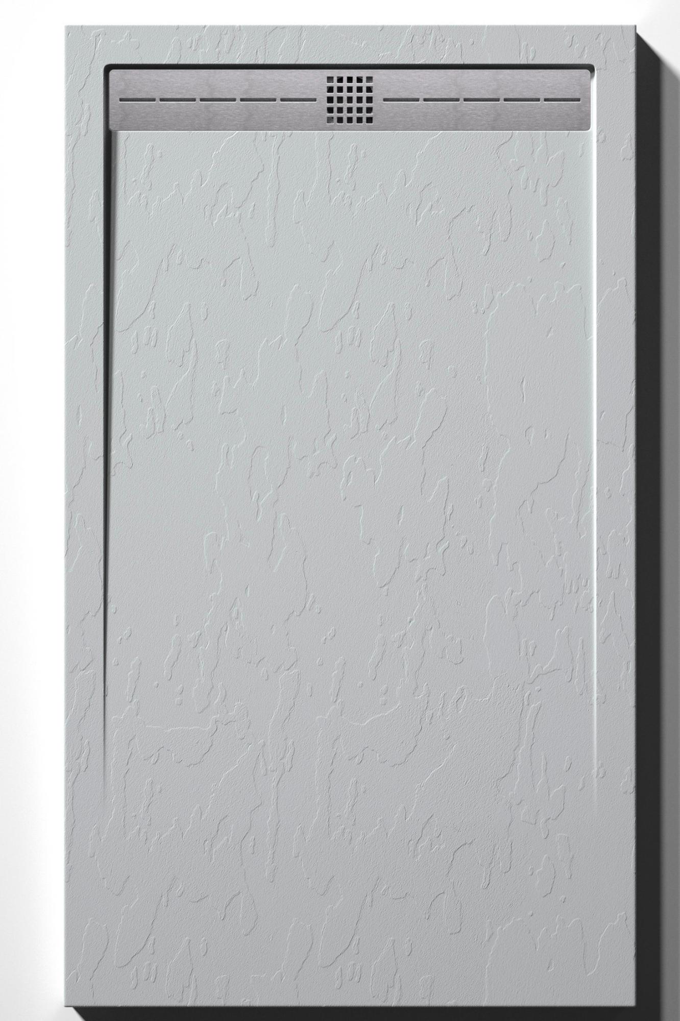 Plato de ducha cool 190x80 cm gris
