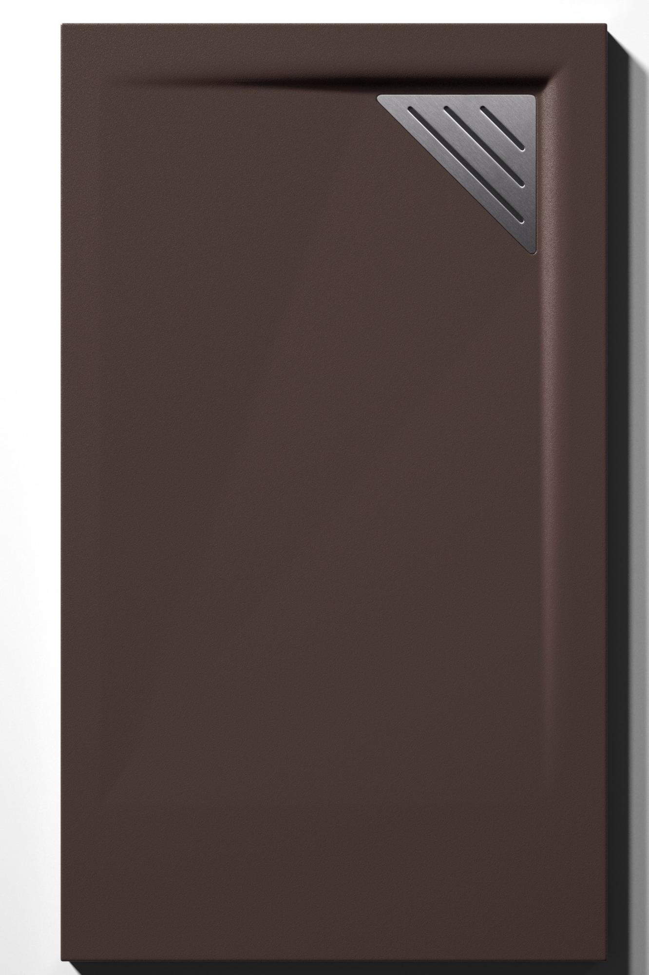 Plato de ducha meet 150x85 cm marrón chocolate de la marca DUPLACH