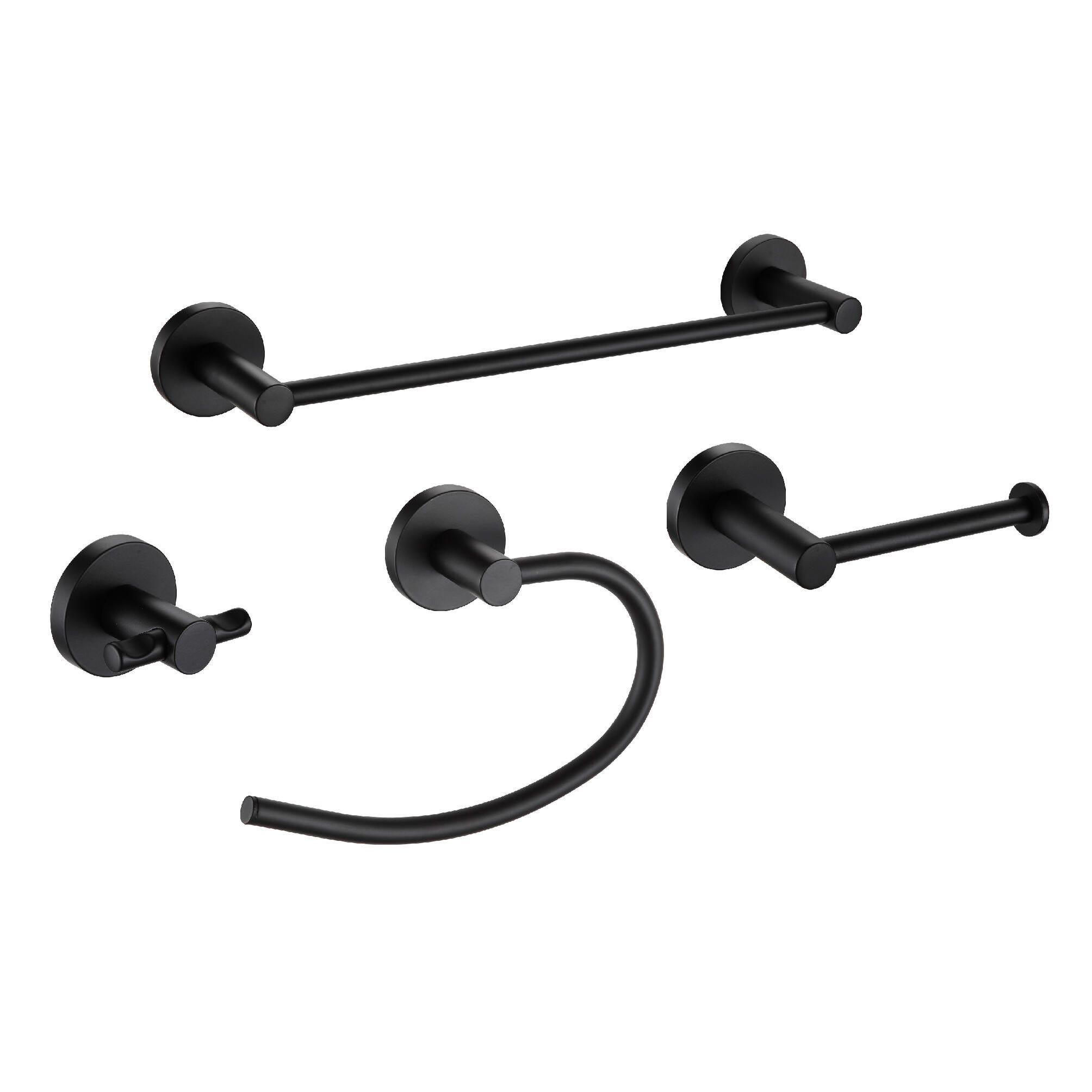 Set de accesorios de baño  Set de accesorios de baño negro-Baño-Aliexpress