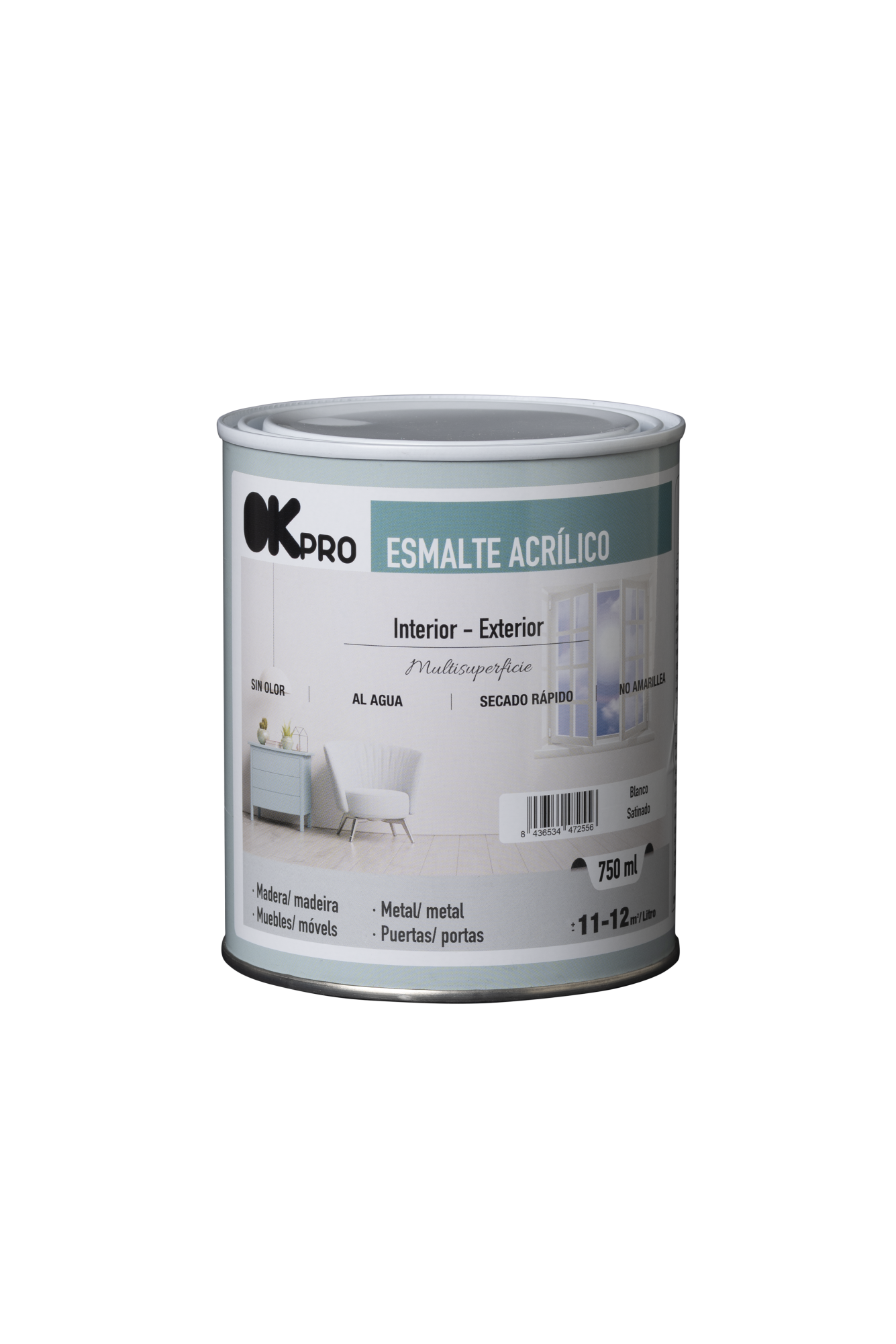 Esmalte acrilico mate