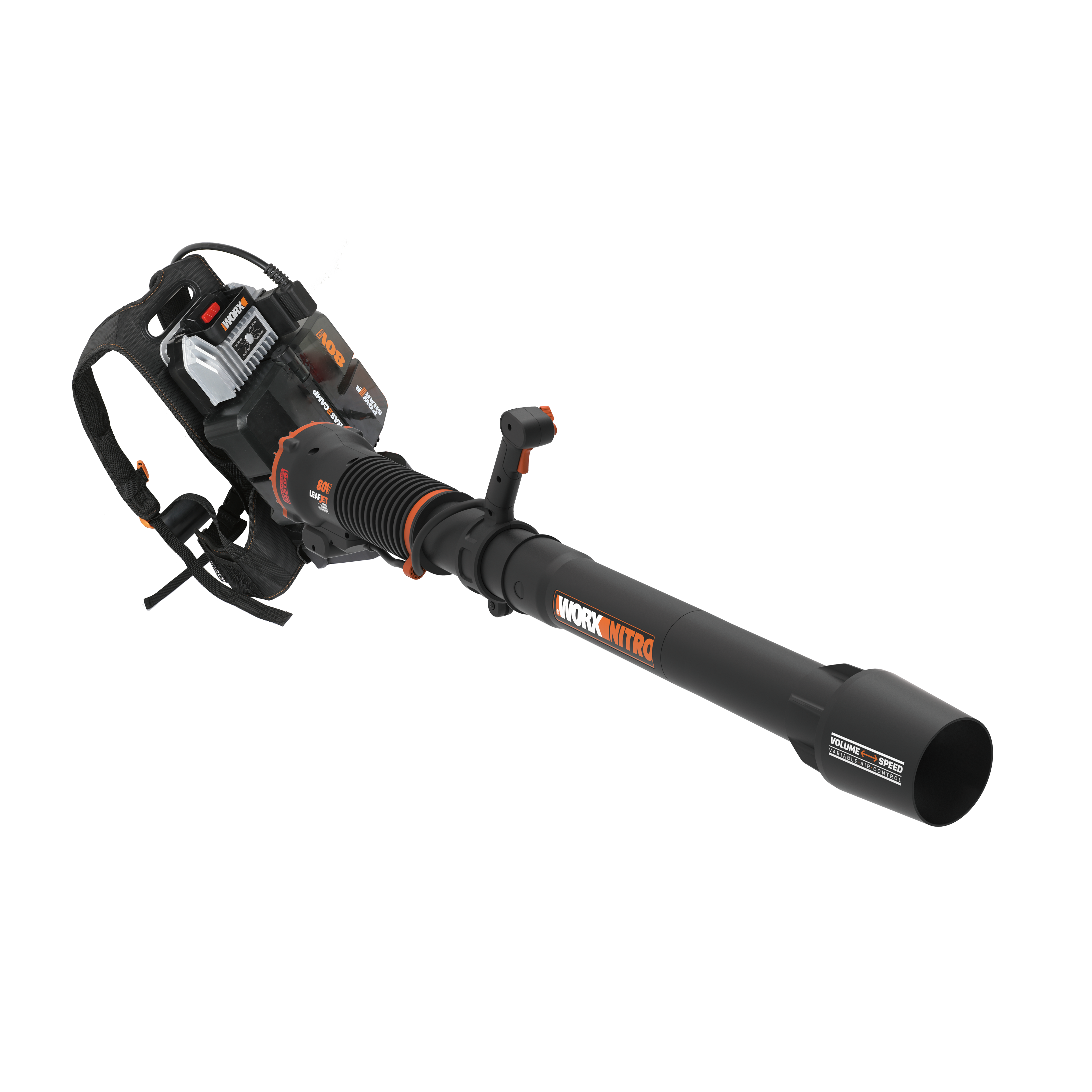 Soplador a batería c/mochila worx nitro 80v 4x4ah de la marca Worx
