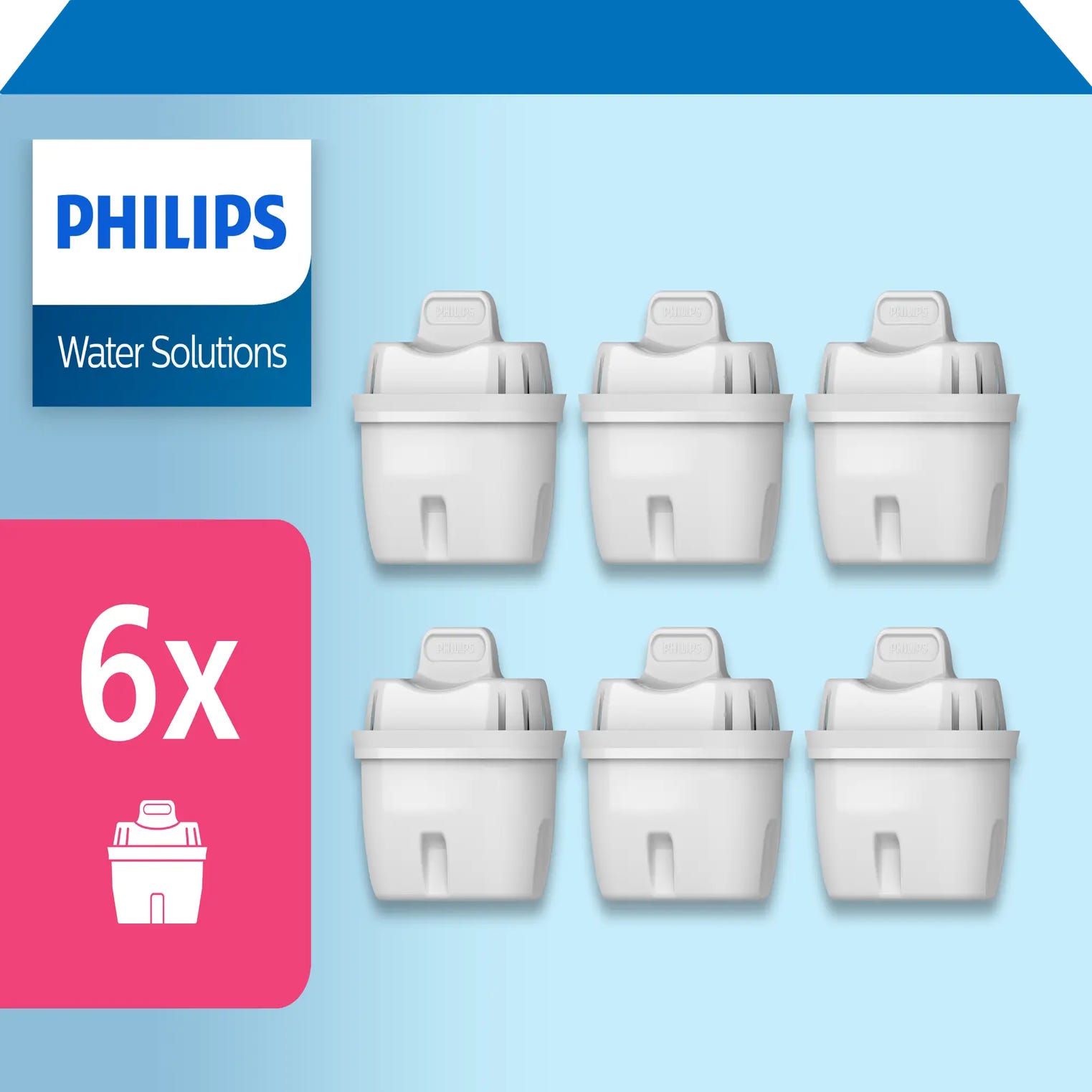 Filtros de Agua Micro X Clean PHILIPS Water Solutions 5+1