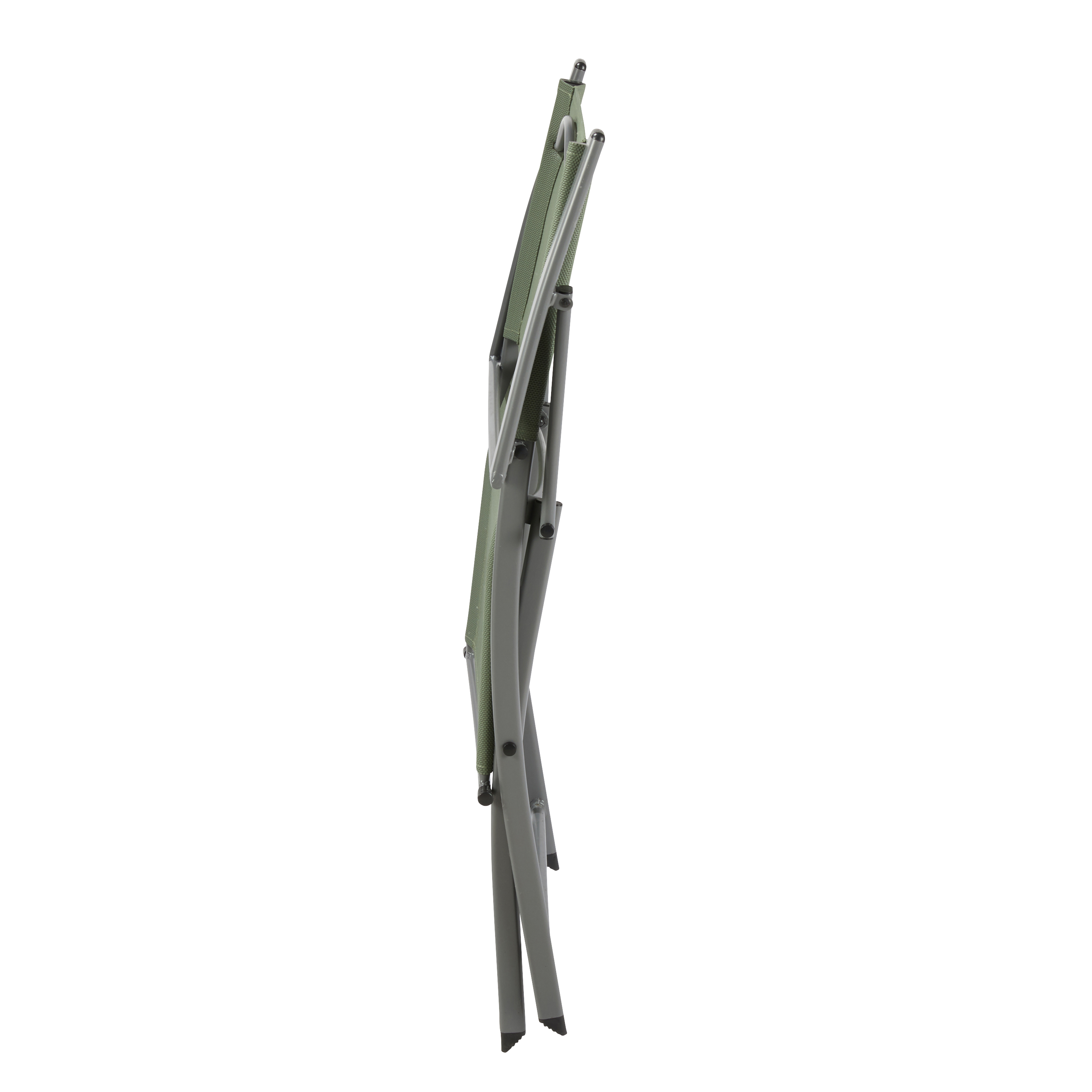 Silla de jardín con brazos naterial emys ii origami de acero verde