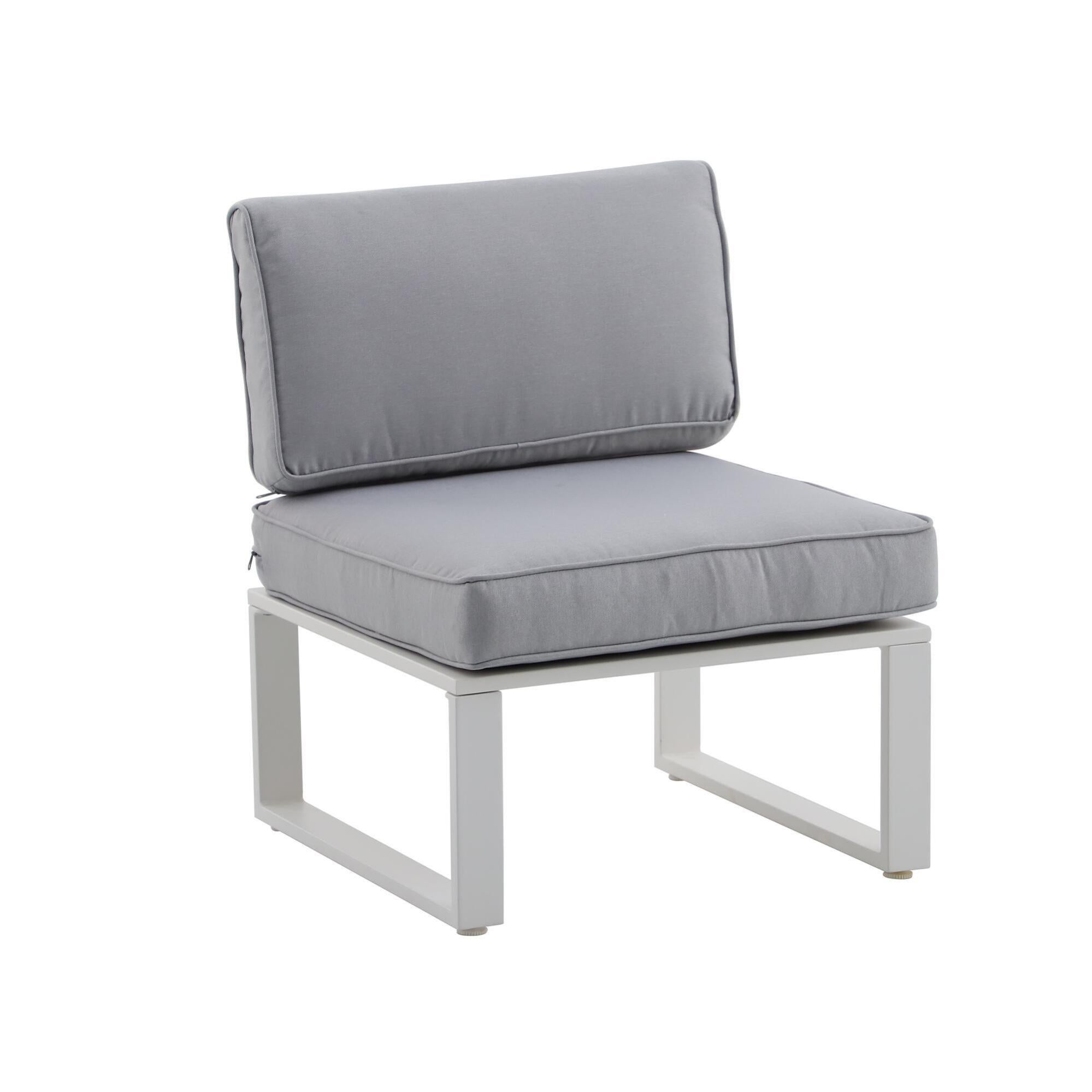 Sillón de jardín de aluminio naterial odyssea blanco de la marca NATERIAL Sillón de jardín de aluminio naterial odyssea blanco de la marca NATERIAL