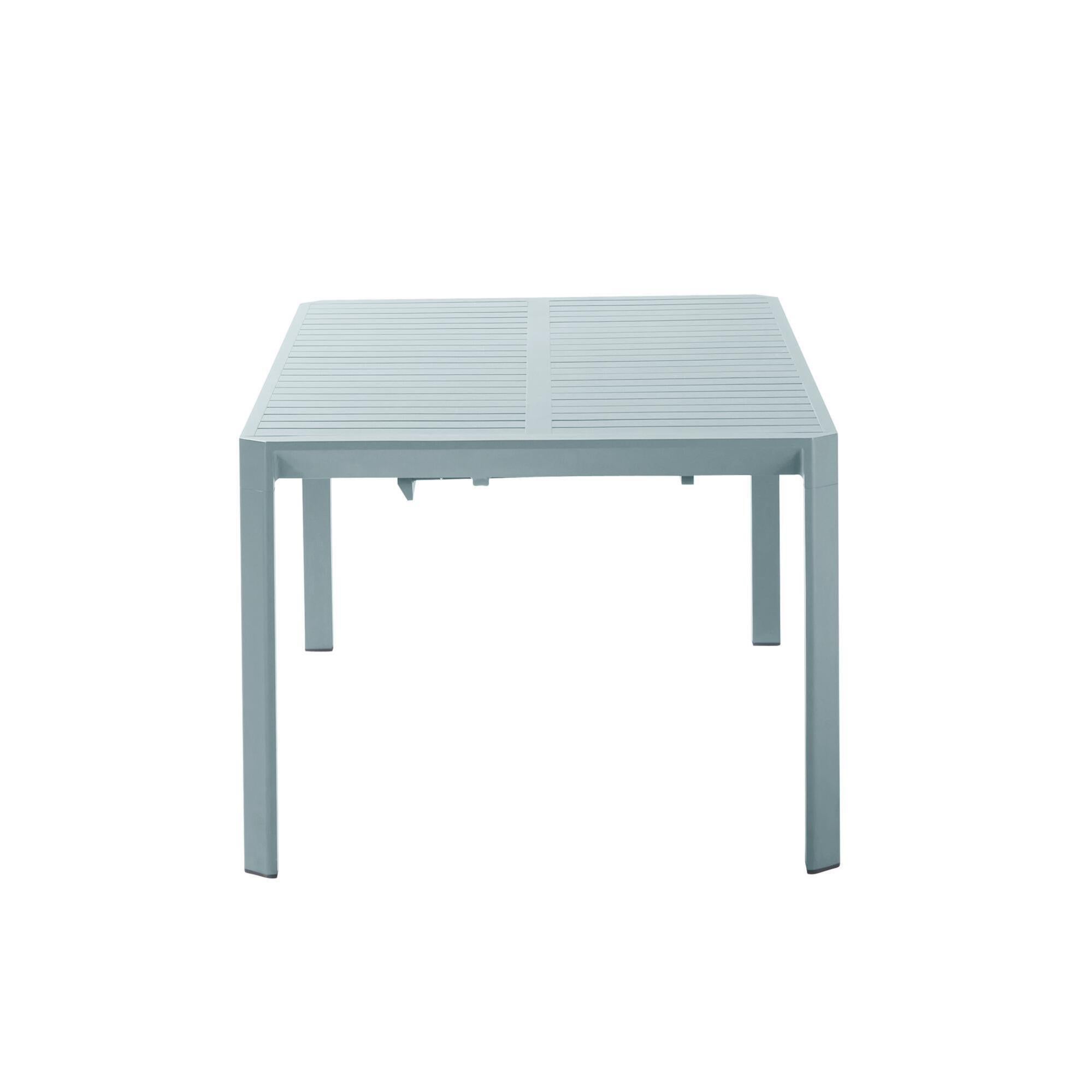 Mesa de jardín extensible naterial idaho de aluminio aqua de 180/240x76x100 cm de la marca NATERIAL Mesa de jardín extensible naterial idaho de aluminio aqua de 180/240x76x100 cm de la marca NATERIAL