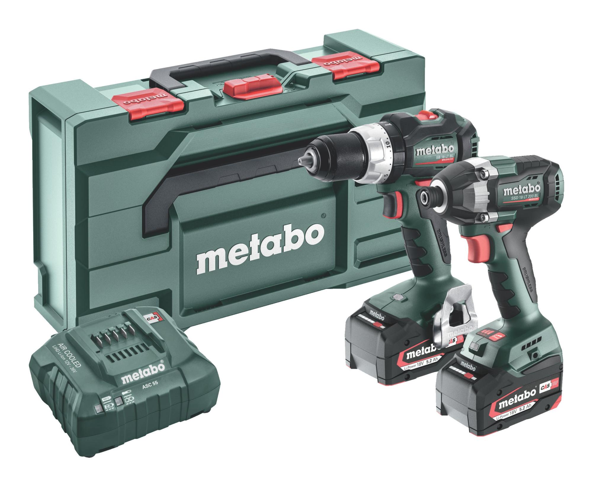 Set METABO SB 18 LT BL +SSD 18 LT 200 BL | Leroy Merlin