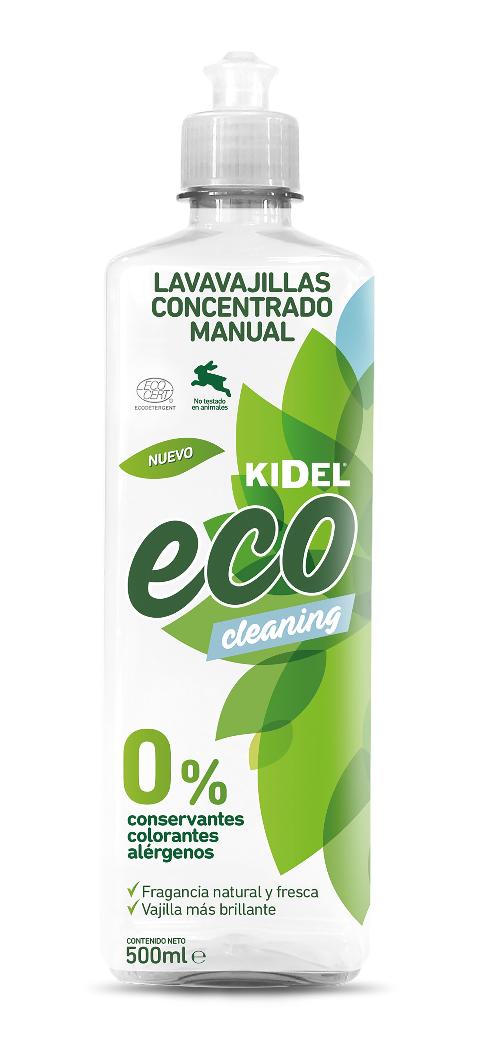 Lavavajillas mano concentrado Green Zero 750 ml Ecotech