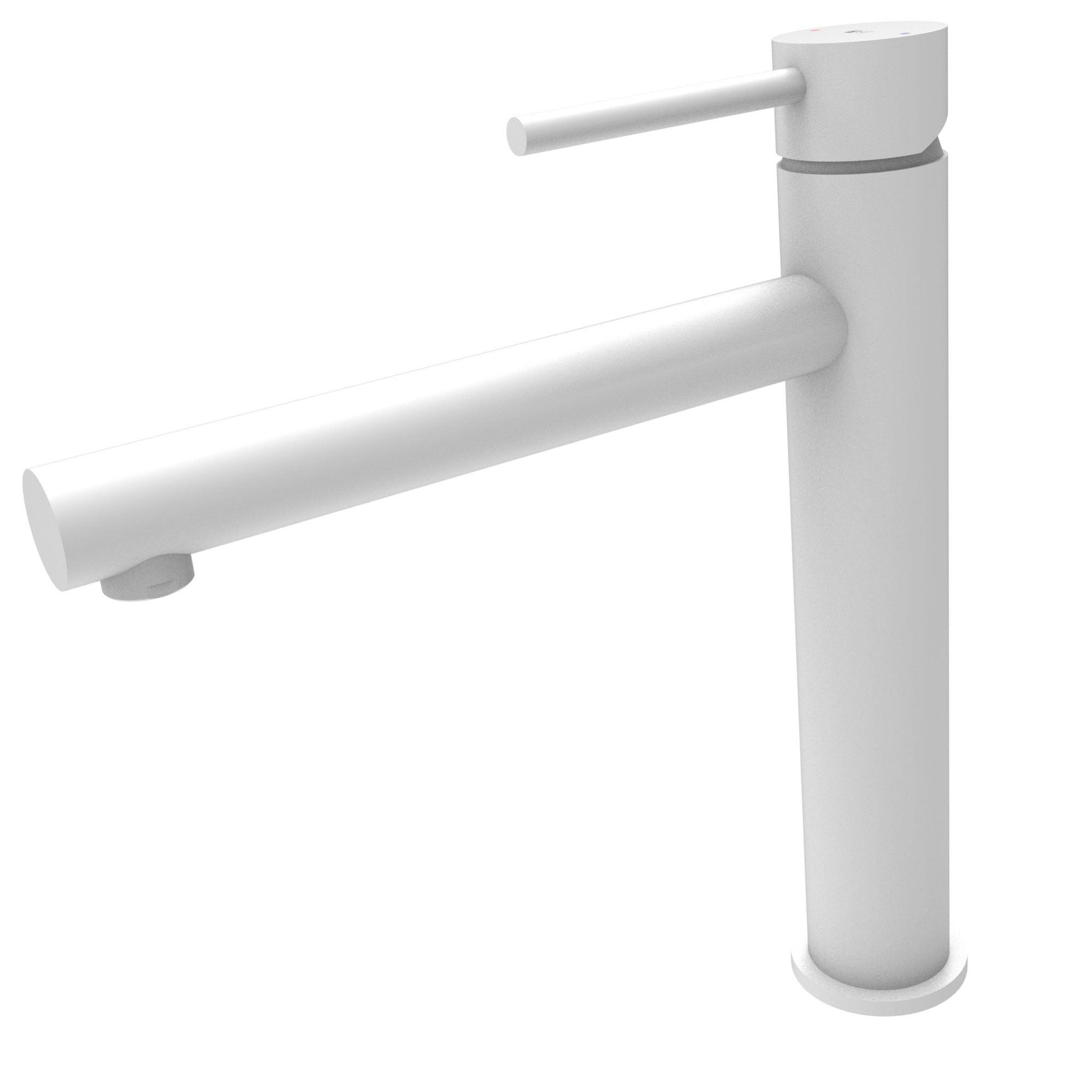 Grifo lavabo caño alto monomando essebagno envol blanco de la marca ESSEBAGNO Grifo lavabo caño alto monomando essebagno envol blanco de la marca ESSEBAGNO