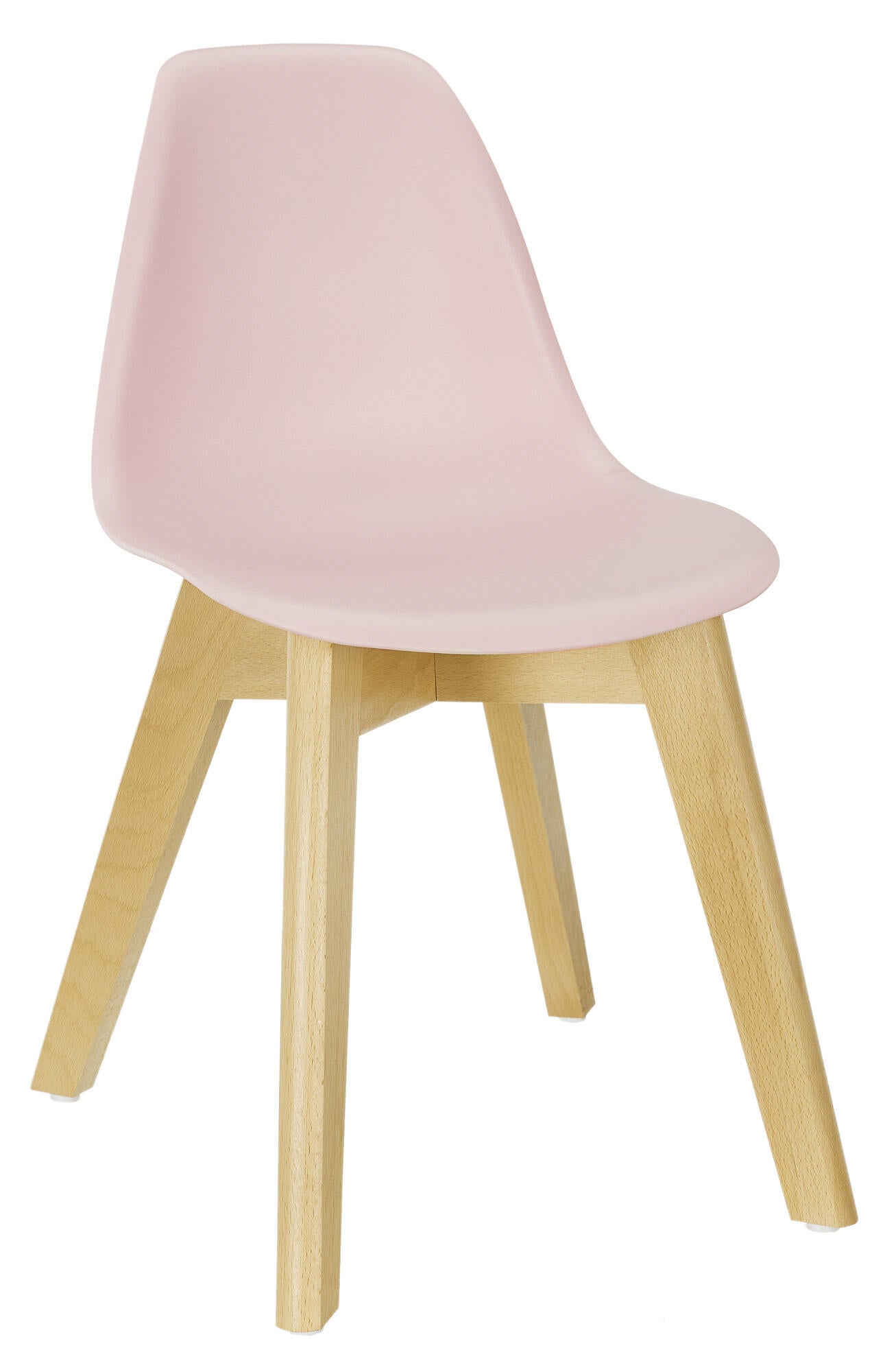 Set 2 sillas infantil scandin color rosa