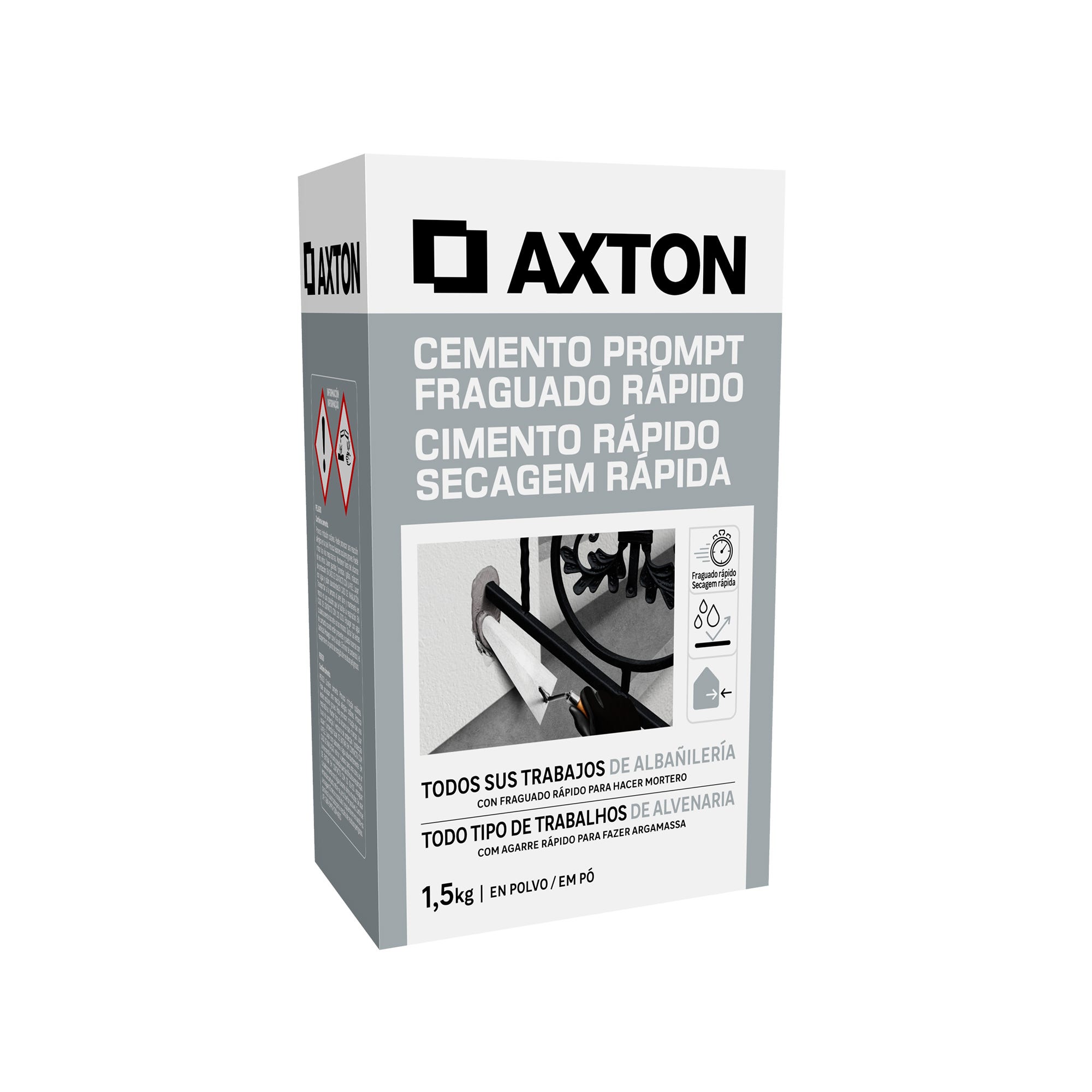 Cemento rápido AXTON 1,5 kg