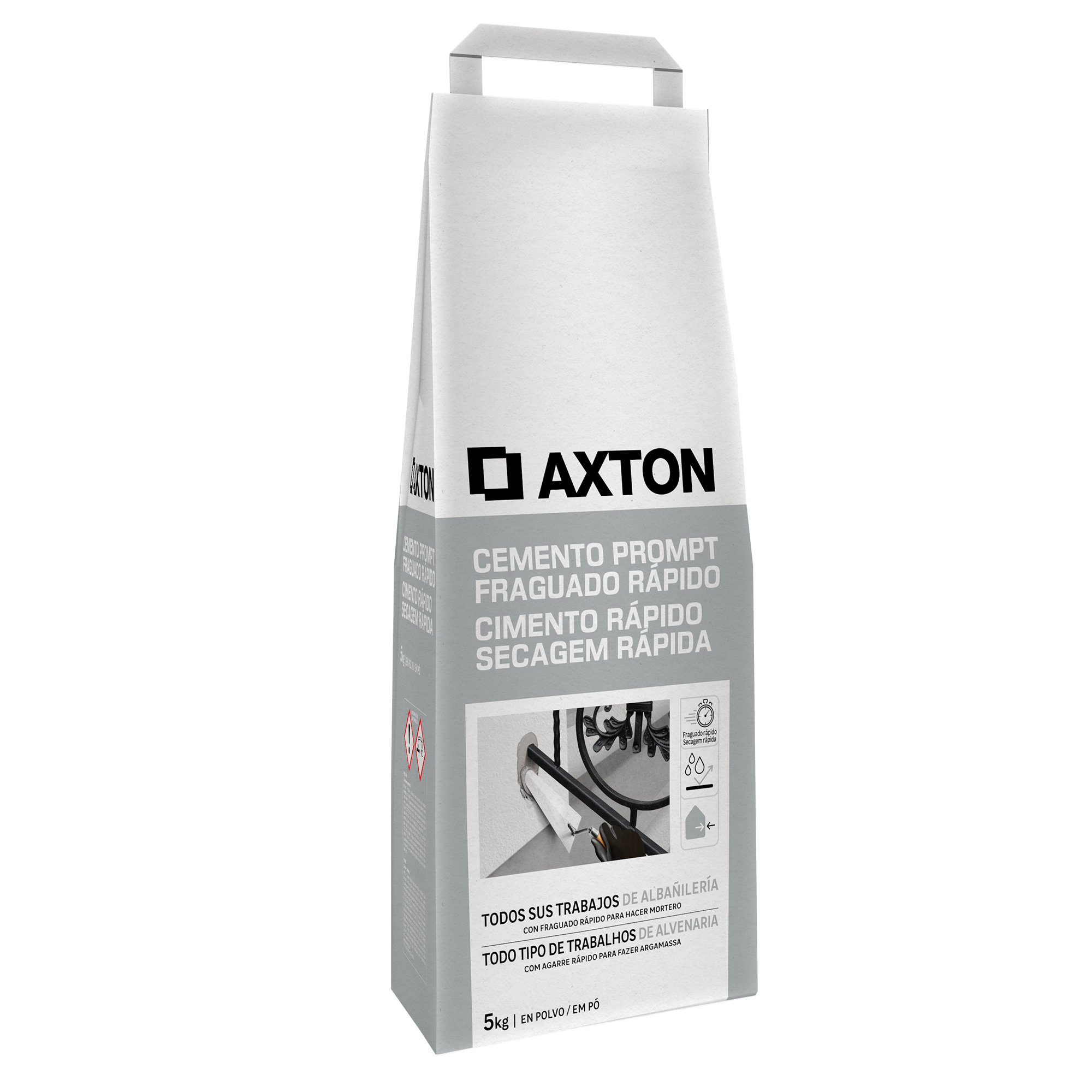 Cemento rápido AXTON 5 kg
