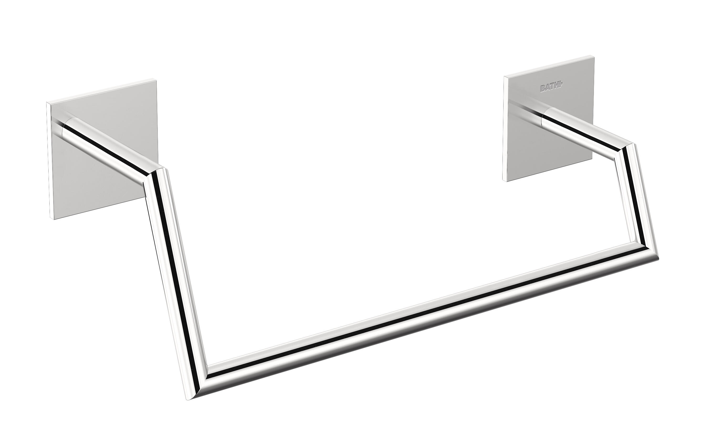 Toallero link plata cromado 25.5x10 cm