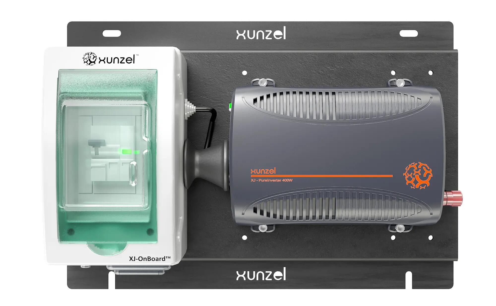 Sistema inversor de energía “listo para usar” xj-onboard-400w-12v-xunzel