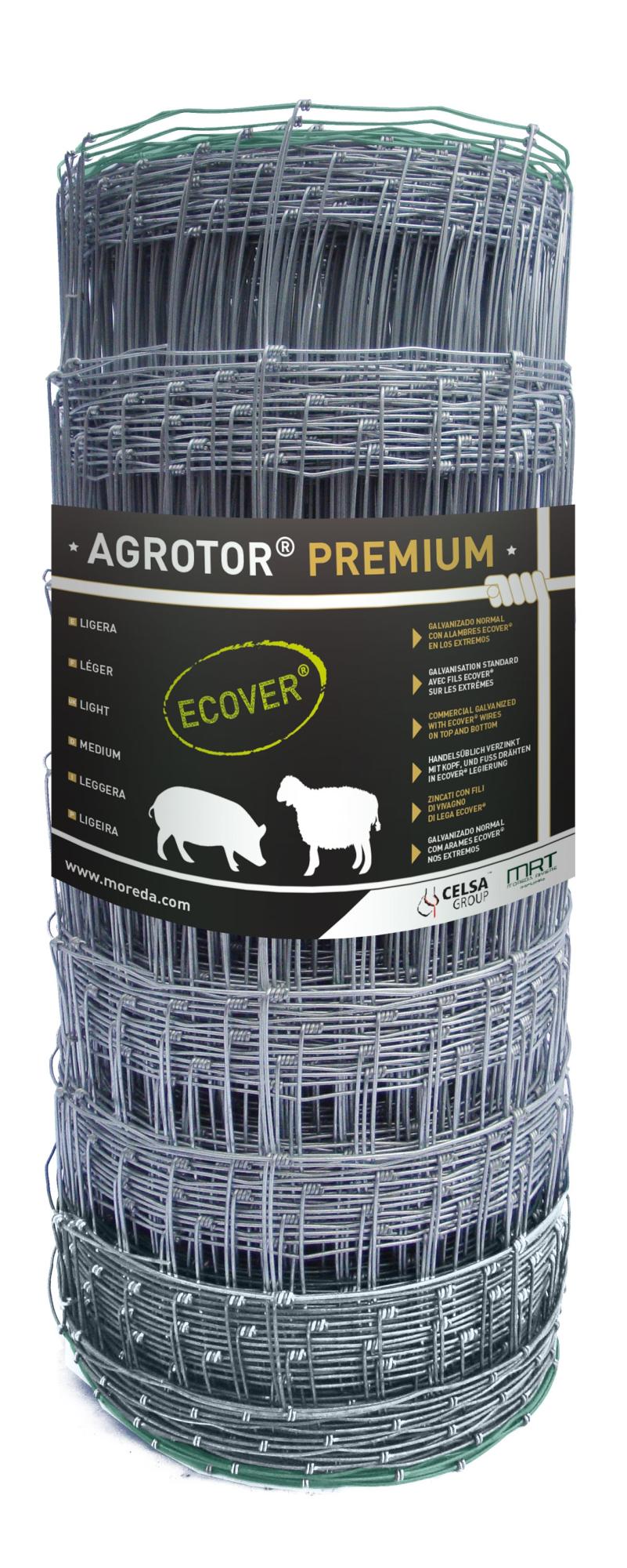 Malla metálica agrotor premium soldada de acero galvanizado 1x50m de la marca MRT