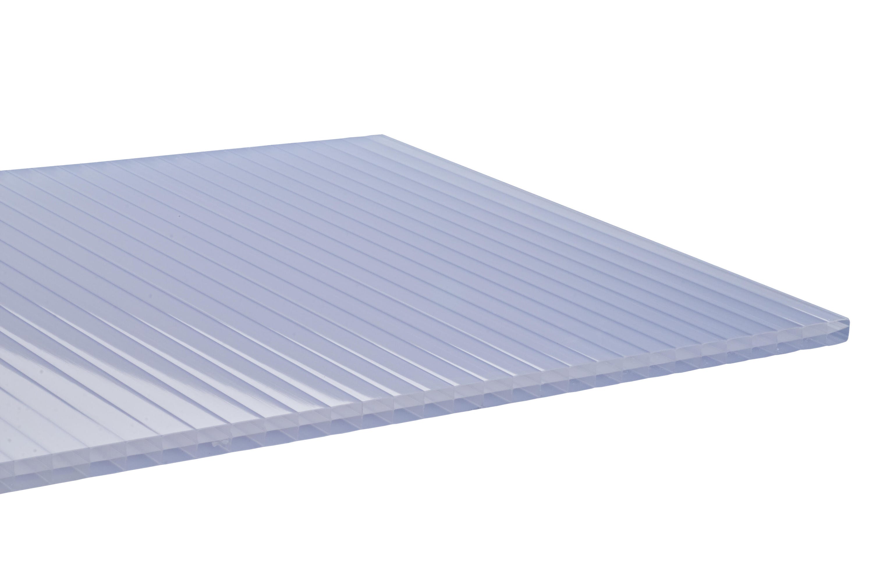 Panel de policarbonato celular plano 16mm de 98x200 cm