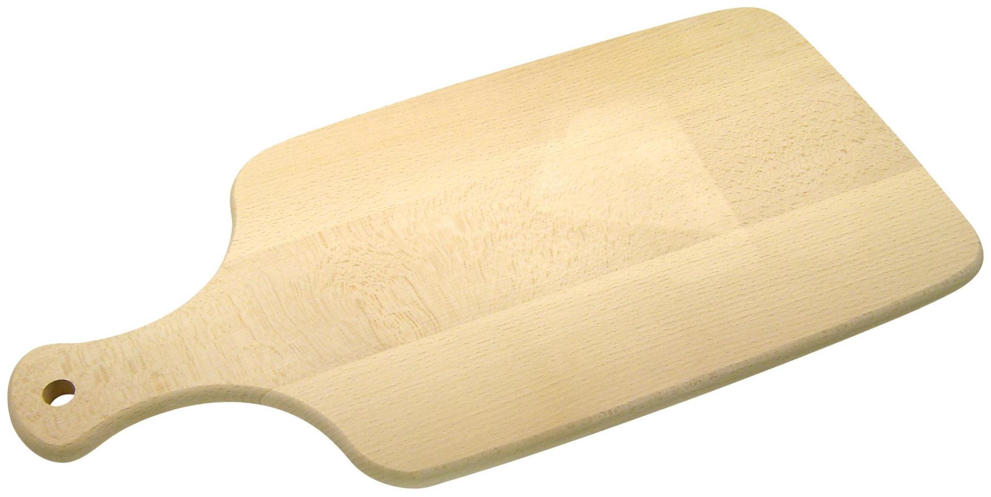 Tabla de cocina madera con mango 38x18x1,1 Fackelman Leroy Merlin