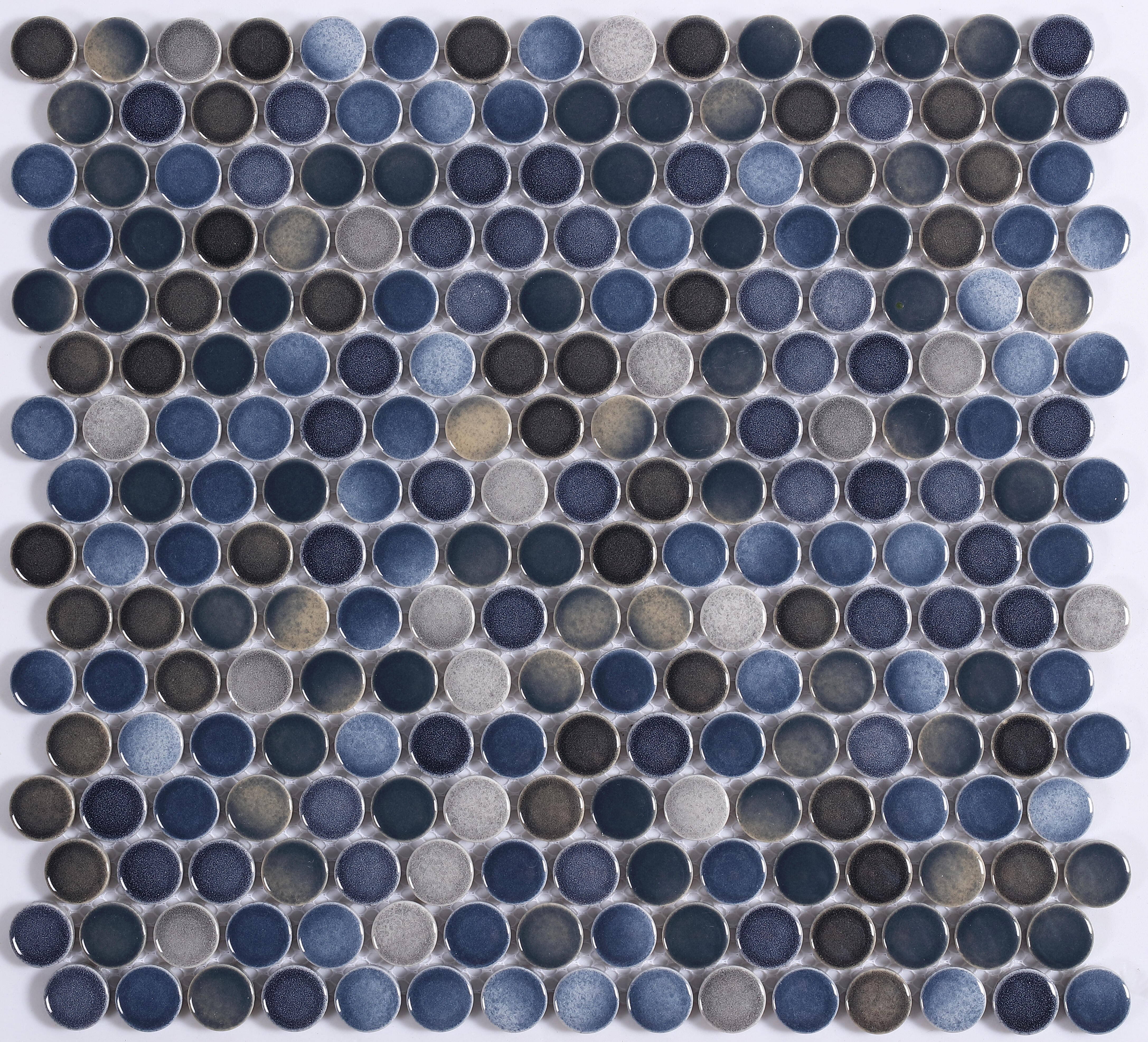 Mosaico tech 32.4x29.2 cm azul