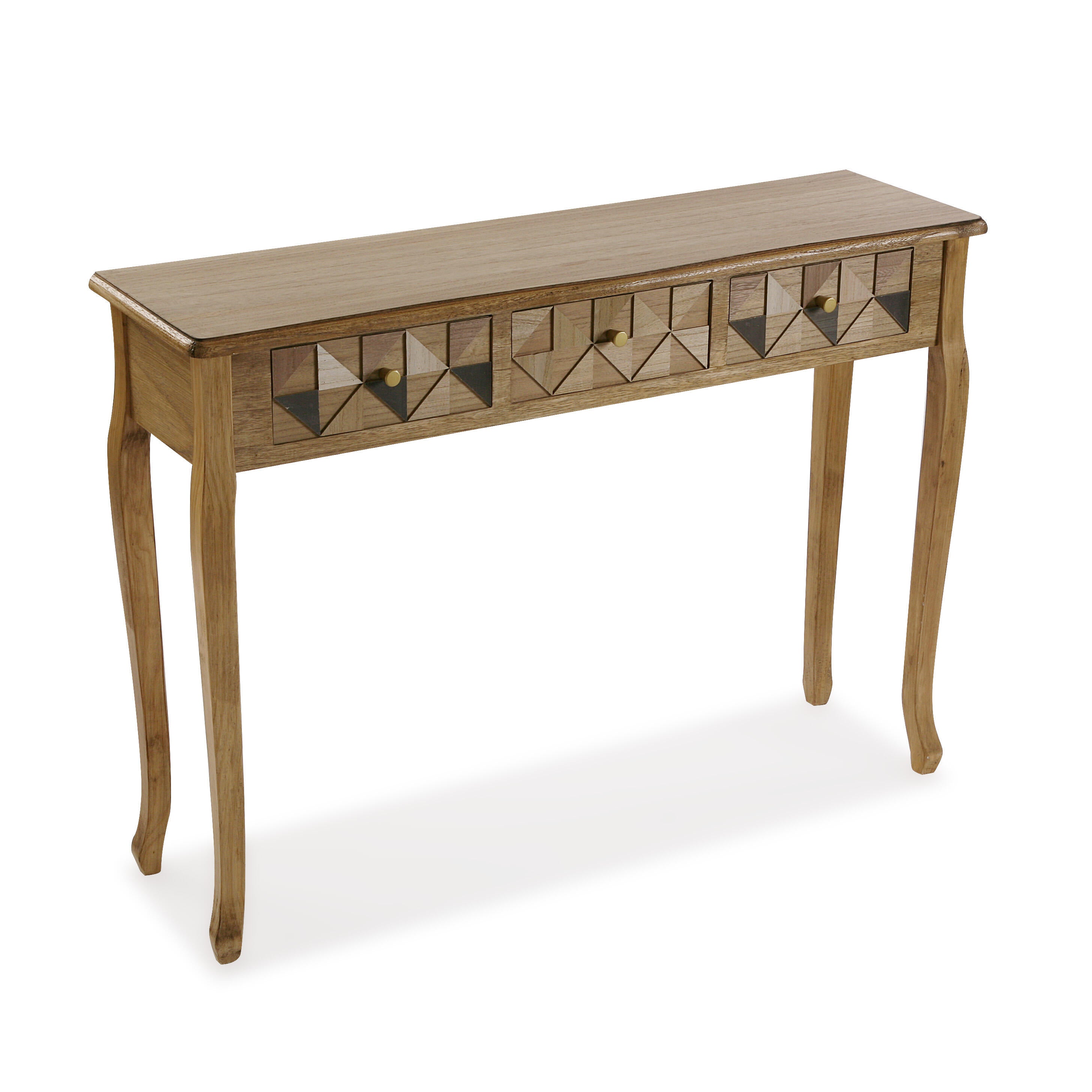 Mueble recibidor nahn en color madera 78.5x109x30cm de la marca Sin marca