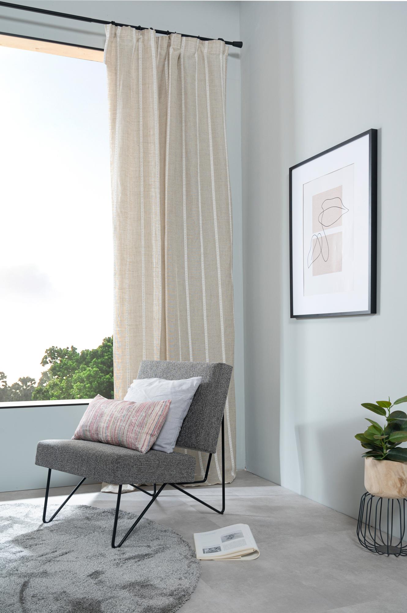 Cortinas De Gasa Rosa Para Decoración Del Hogar, Visillo De Tul Transparente Para Ventana De Sala De Tar, 1 Lado - AliExprs 15