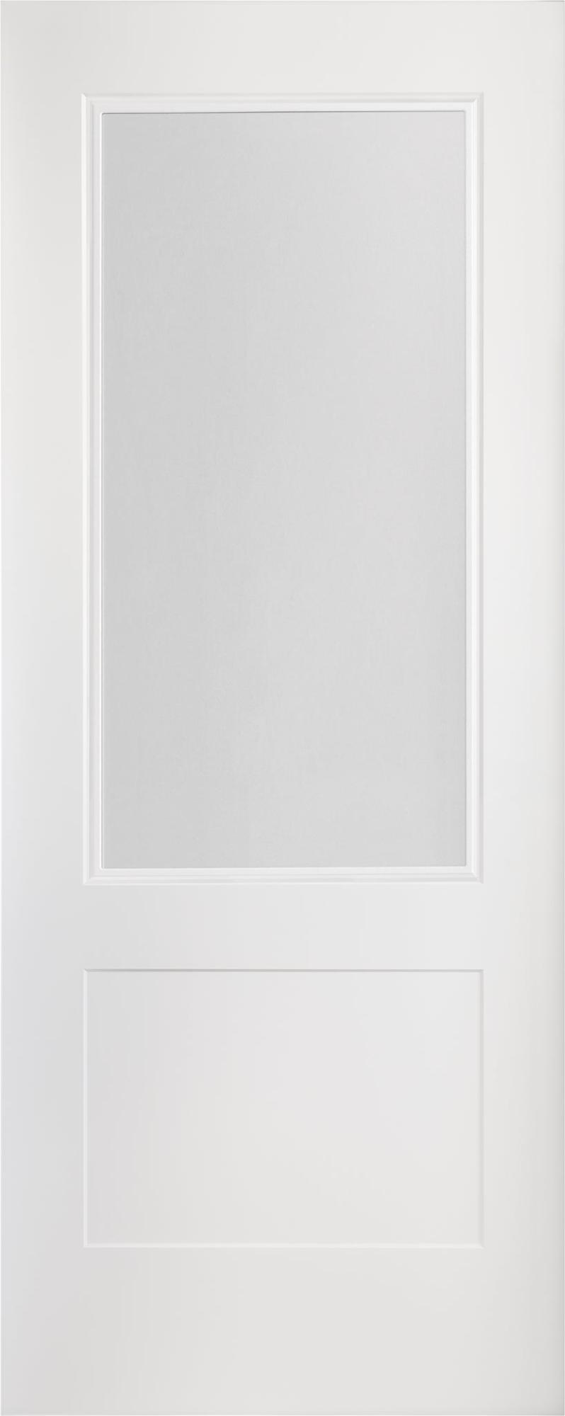 Puerta corredera atlanta plus blanco con cristal de 82 5x203cm de la marca ARTENS Puerta corredera atlanta plus blanco con cristal de 82 5x203cm de la marca ARTENS