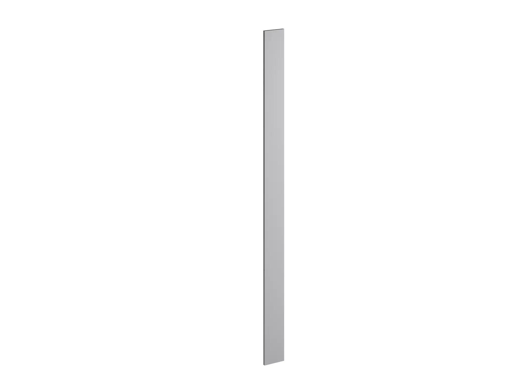 Puerta para mueble de cocina atenas gris nube mate h 214.4 x l 15 cm
