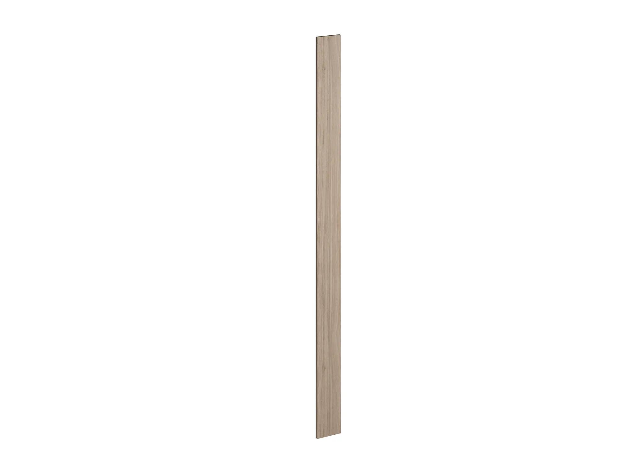 Puerta para mueble de cocina atenas nocce claro h 214.4 x l 15 cm
