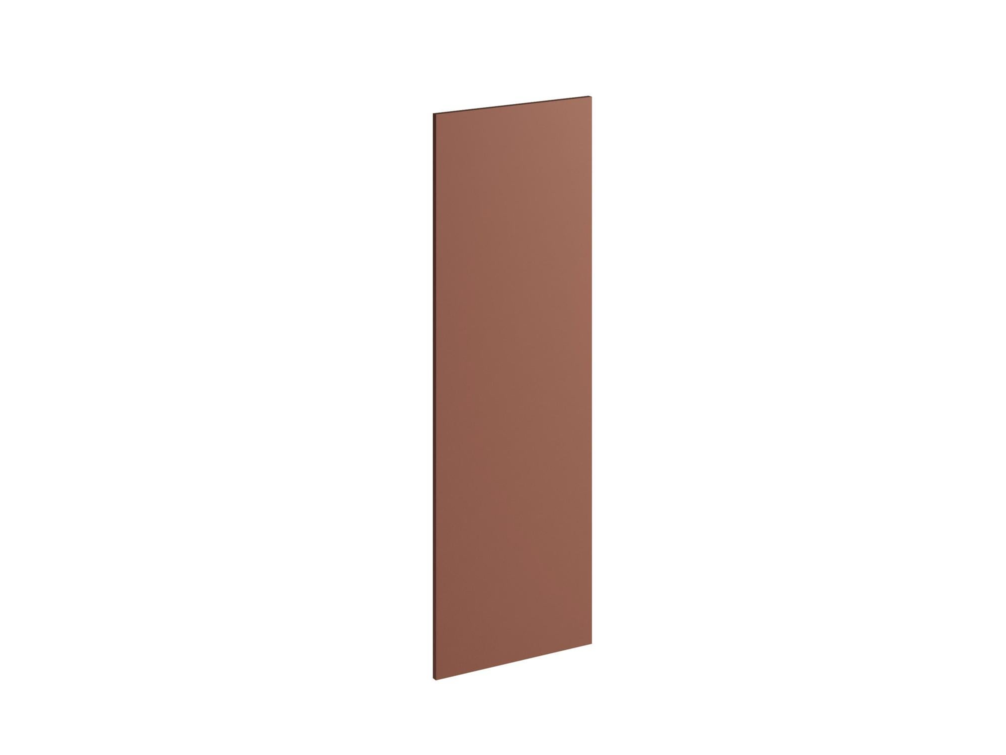 Puerta para mueble de cocina atenas terracota mate h 137.6 x l 45 cm